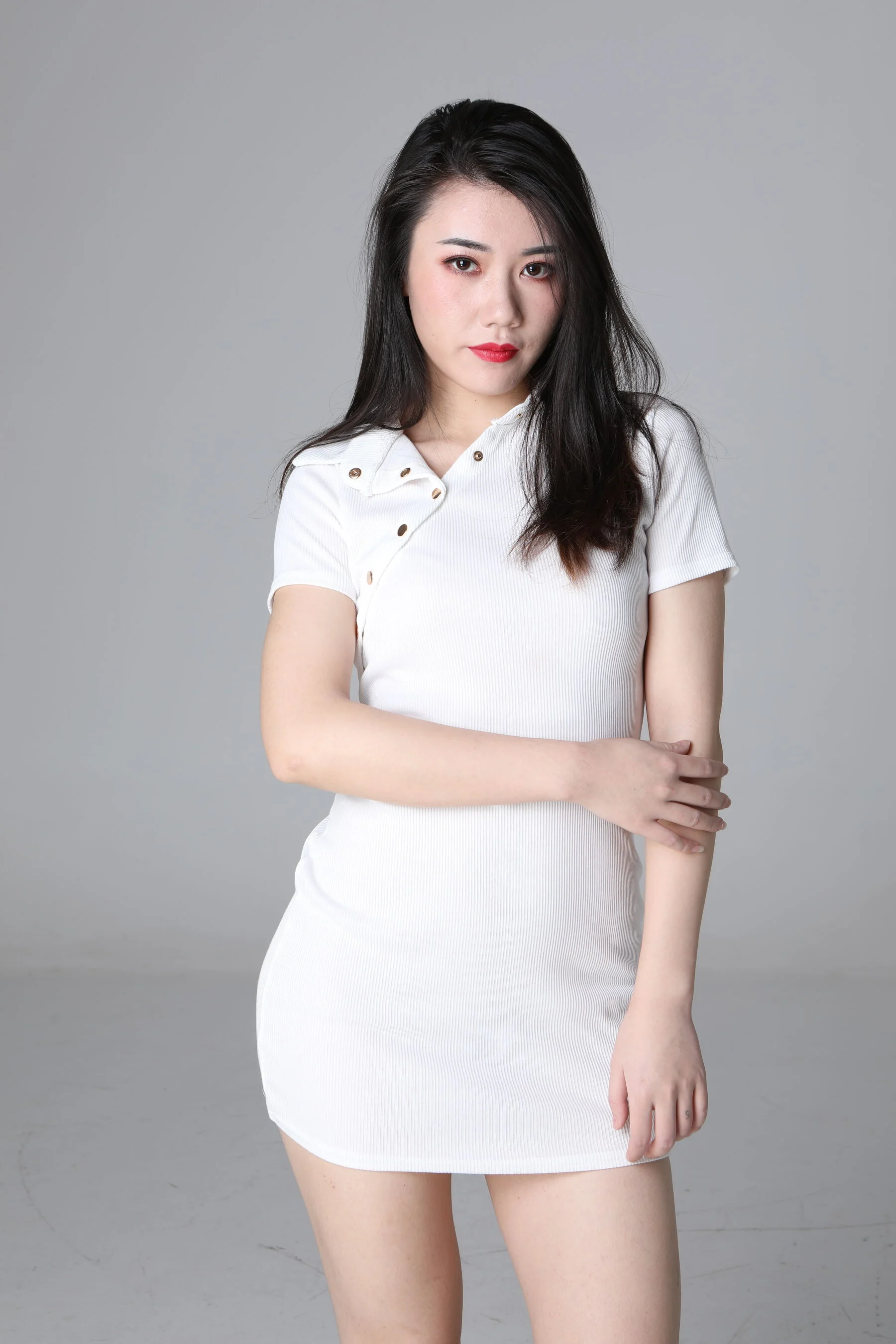 国模美娜大尺度人体私拍套图 - Photo 4
