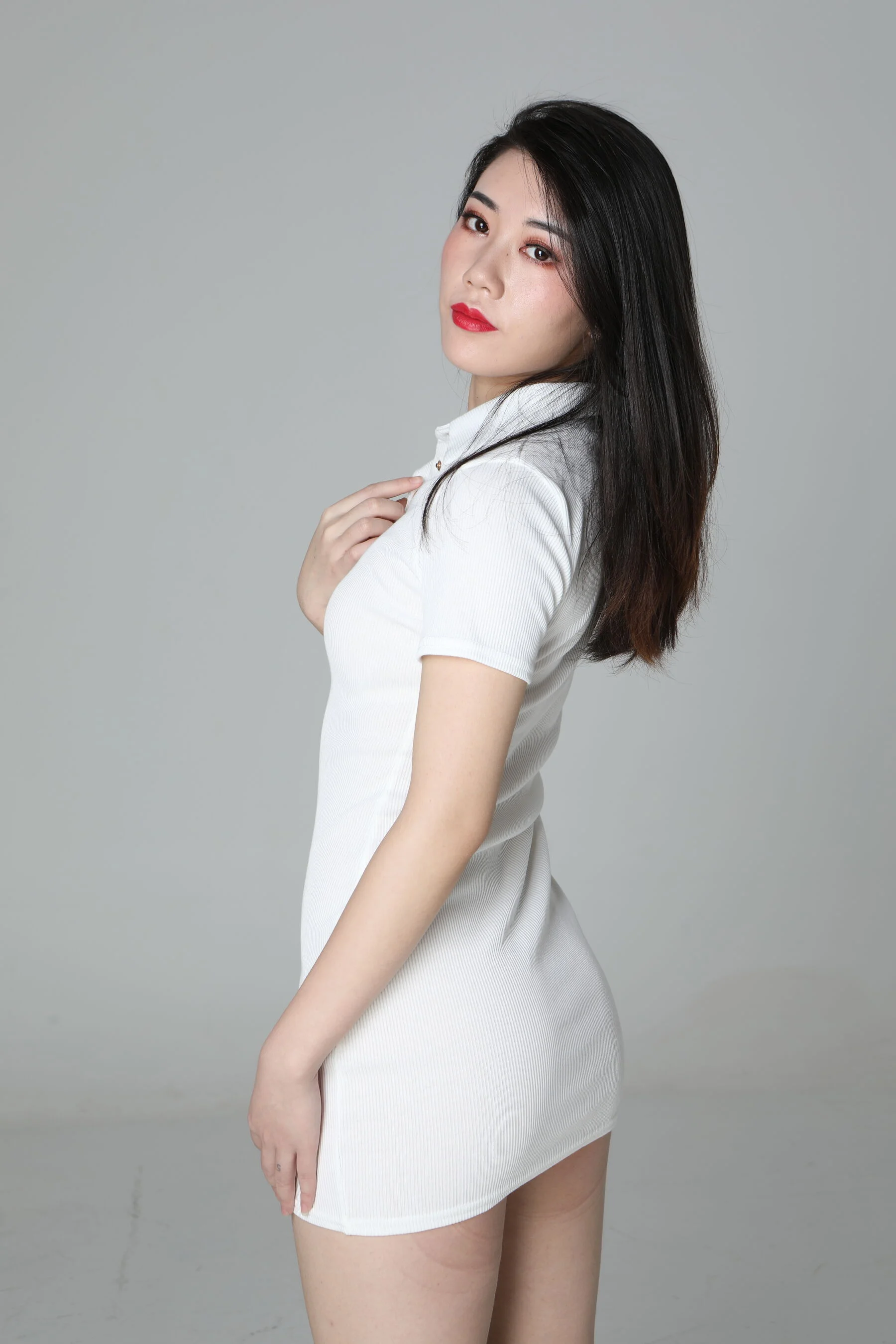 国模美娜大尺度人体私拍套图 - Photo 26