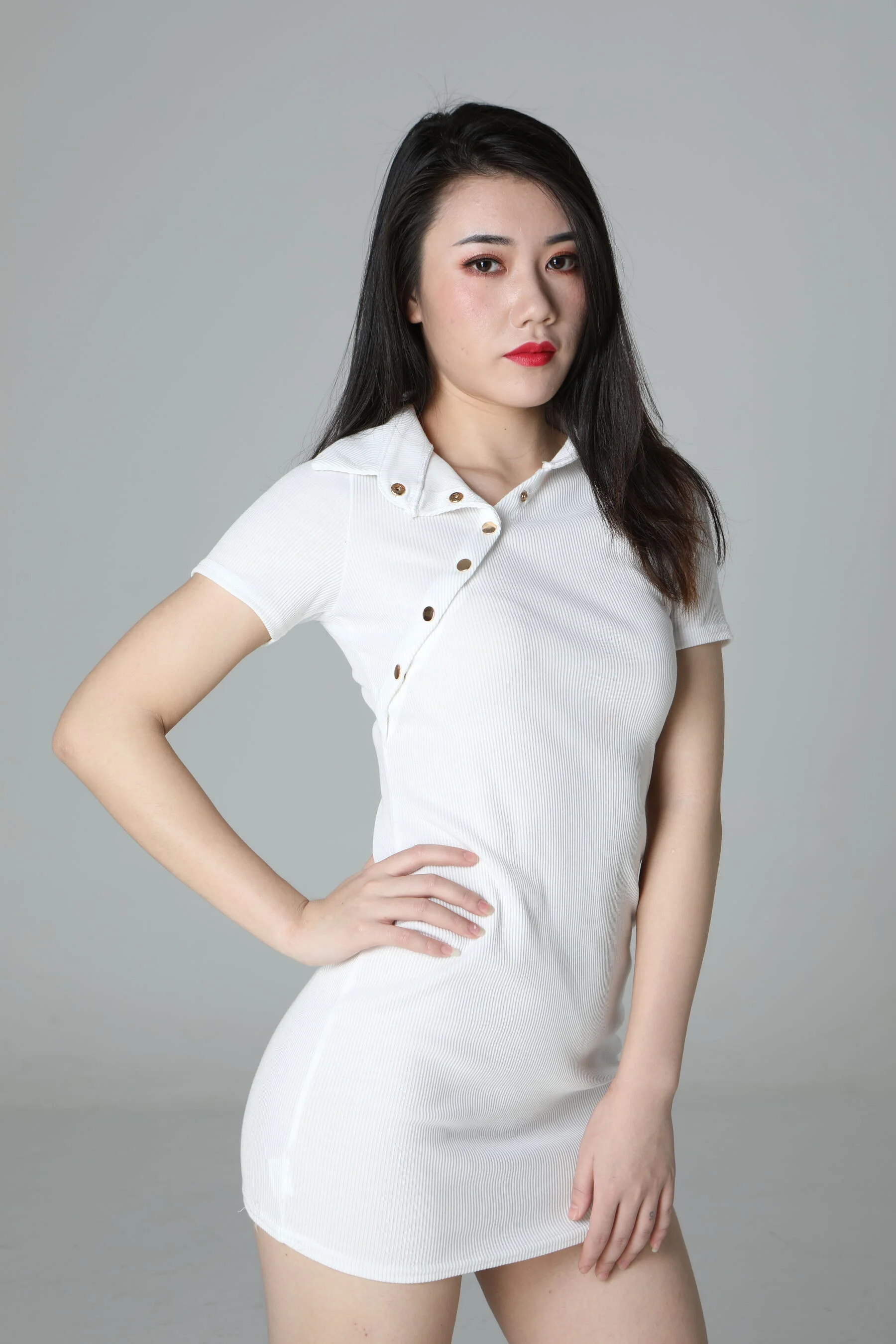 国模美娜大尺度人体私拍套图 - Photo 28