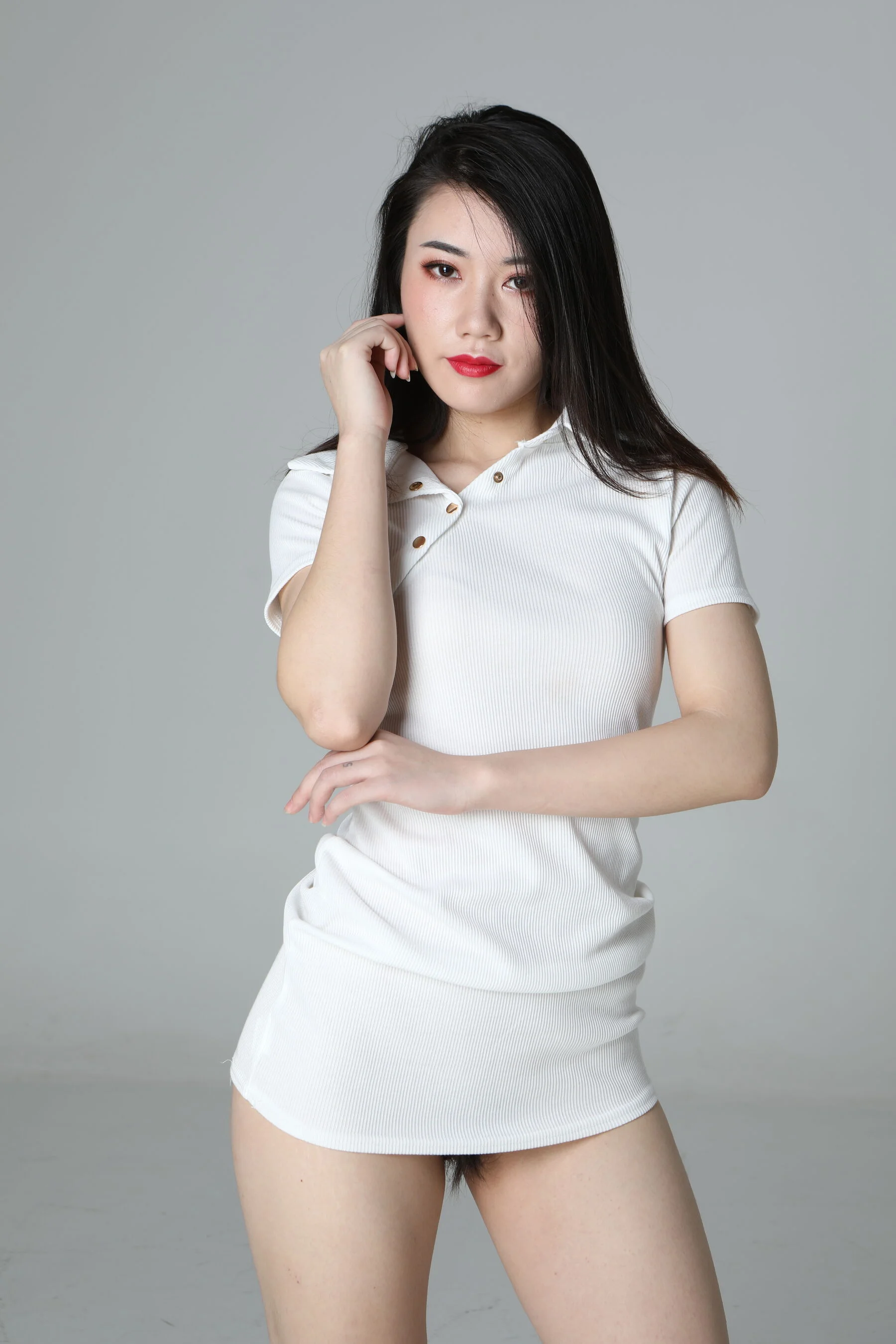 国模美娜大尺度人体私拍套图 - Photo 41