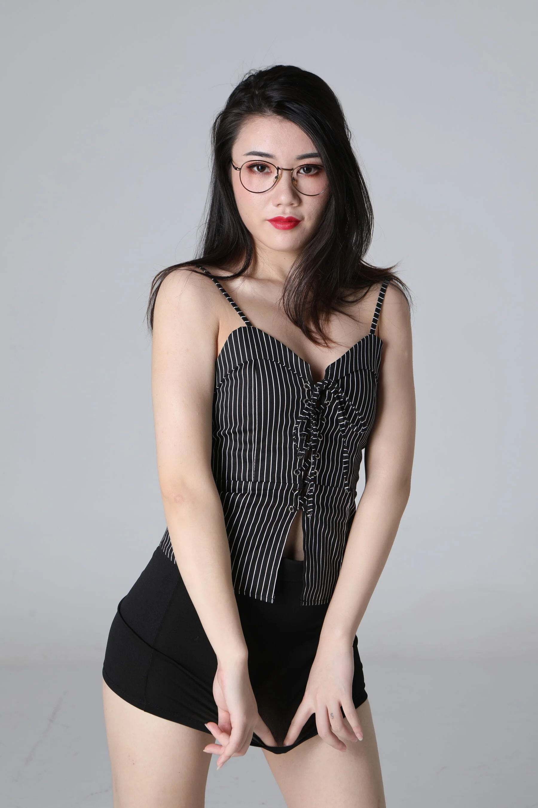 国模美娜大尺度人体私拍套图 - Photo 46