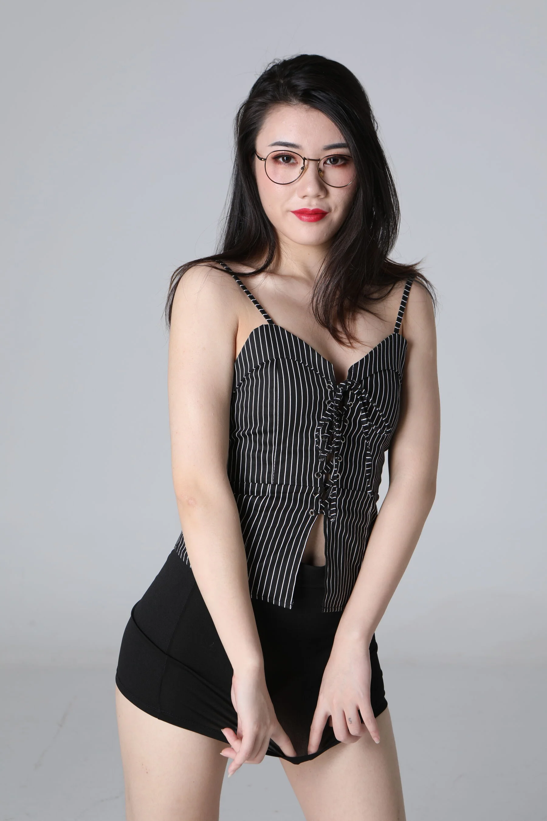 国模美娜大尺度人体私拍套图 - Photo 47