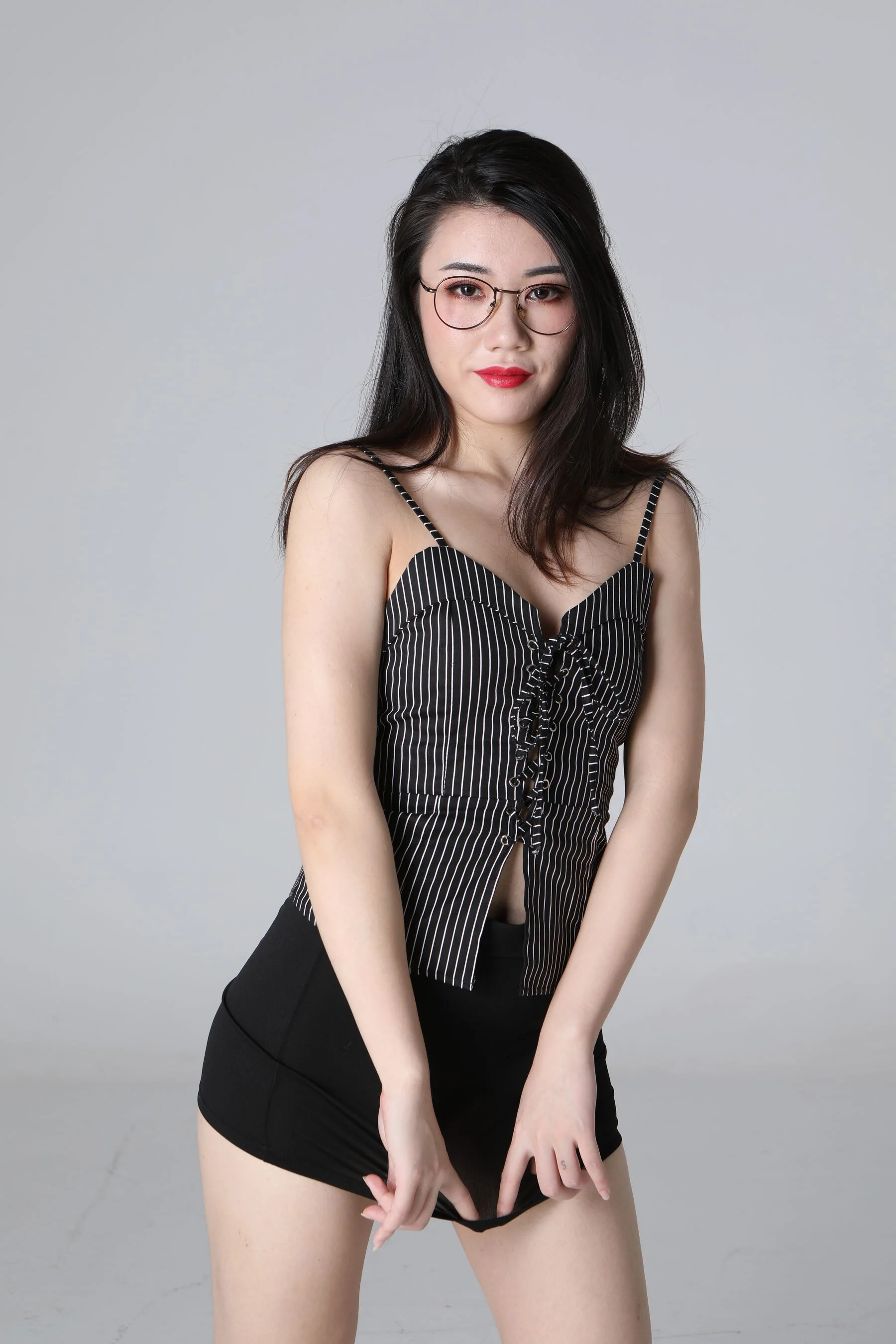 国模美娜大尺度人体私拍套图 - Photo 48