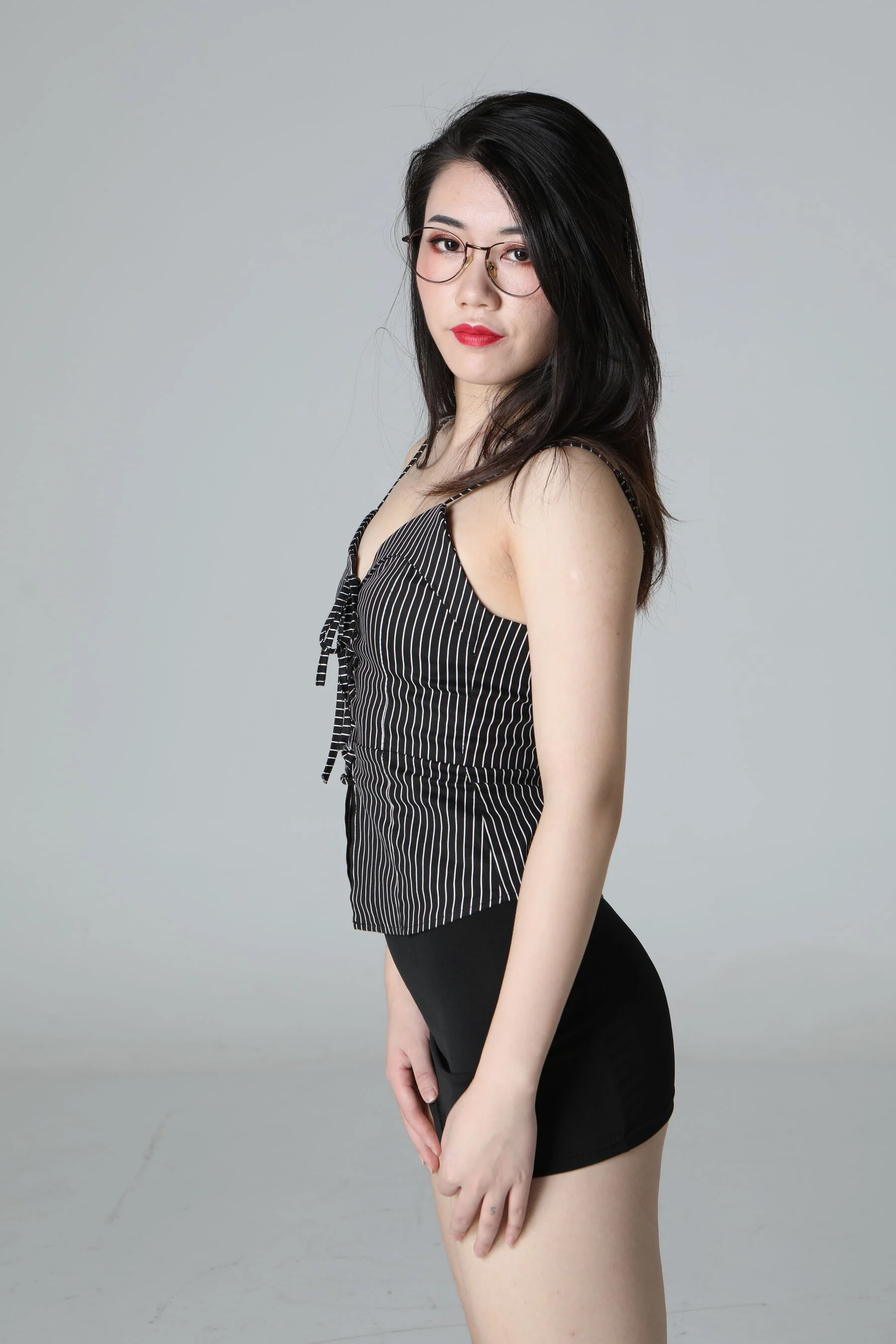 国模美娜大尺度人体私拍套图 - Photo 49