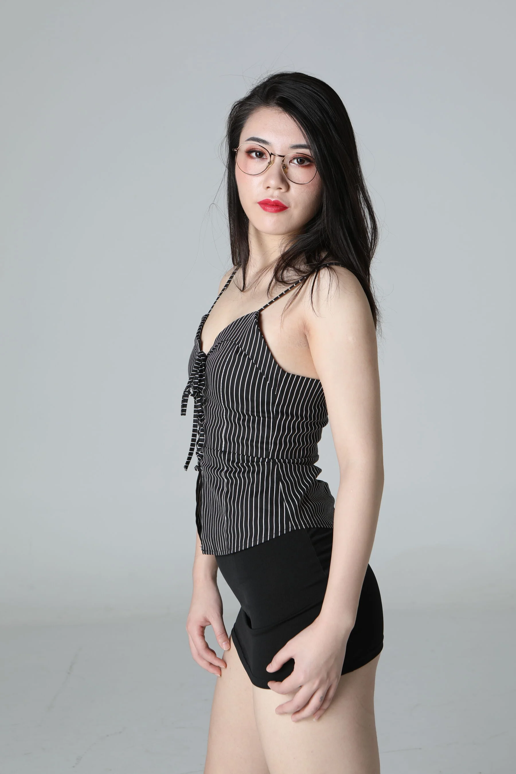 国模美娜大尺度人体私拍套图 - Photo 55
