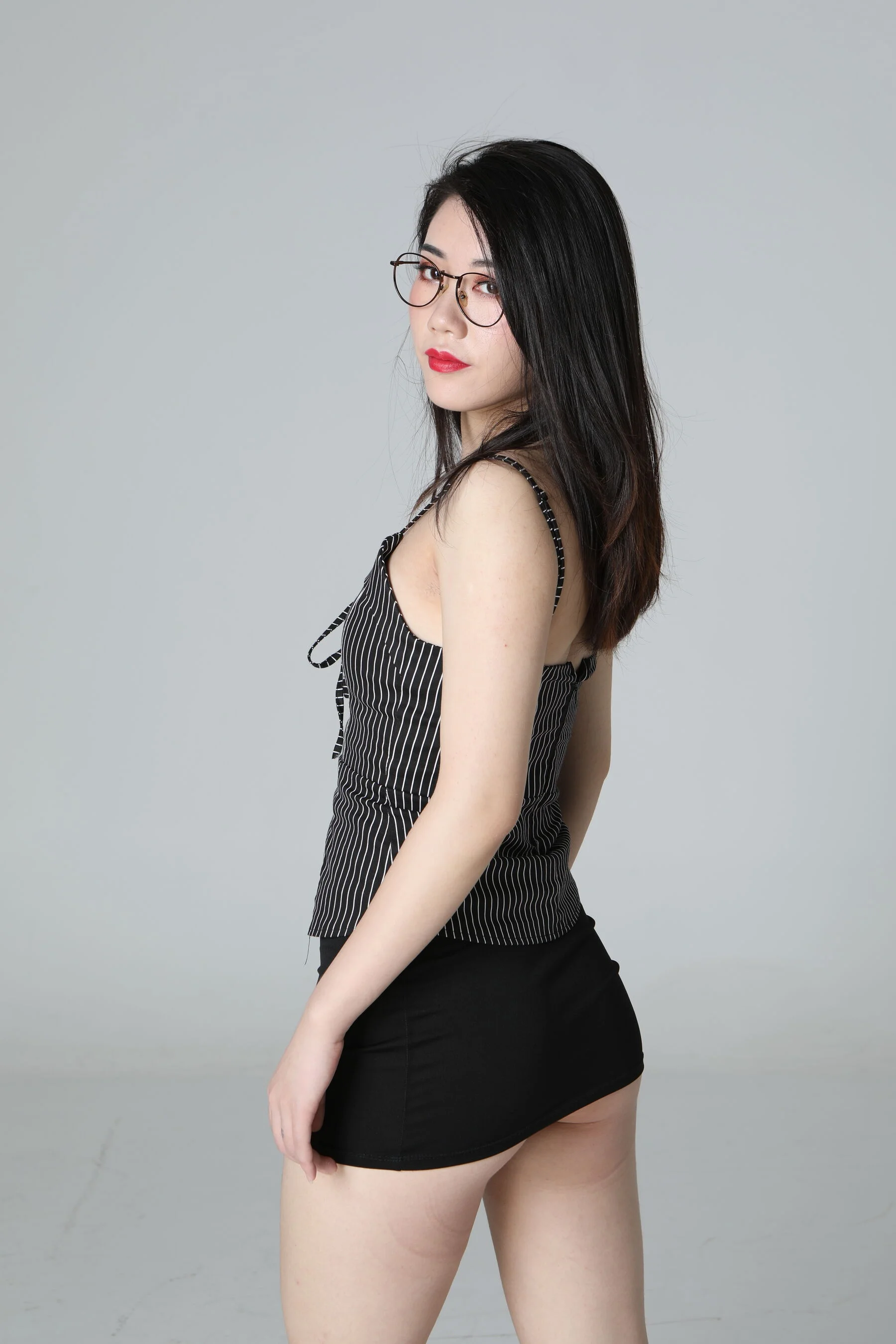 国模美娜大尺度人体私拍套图 - Photo 56
