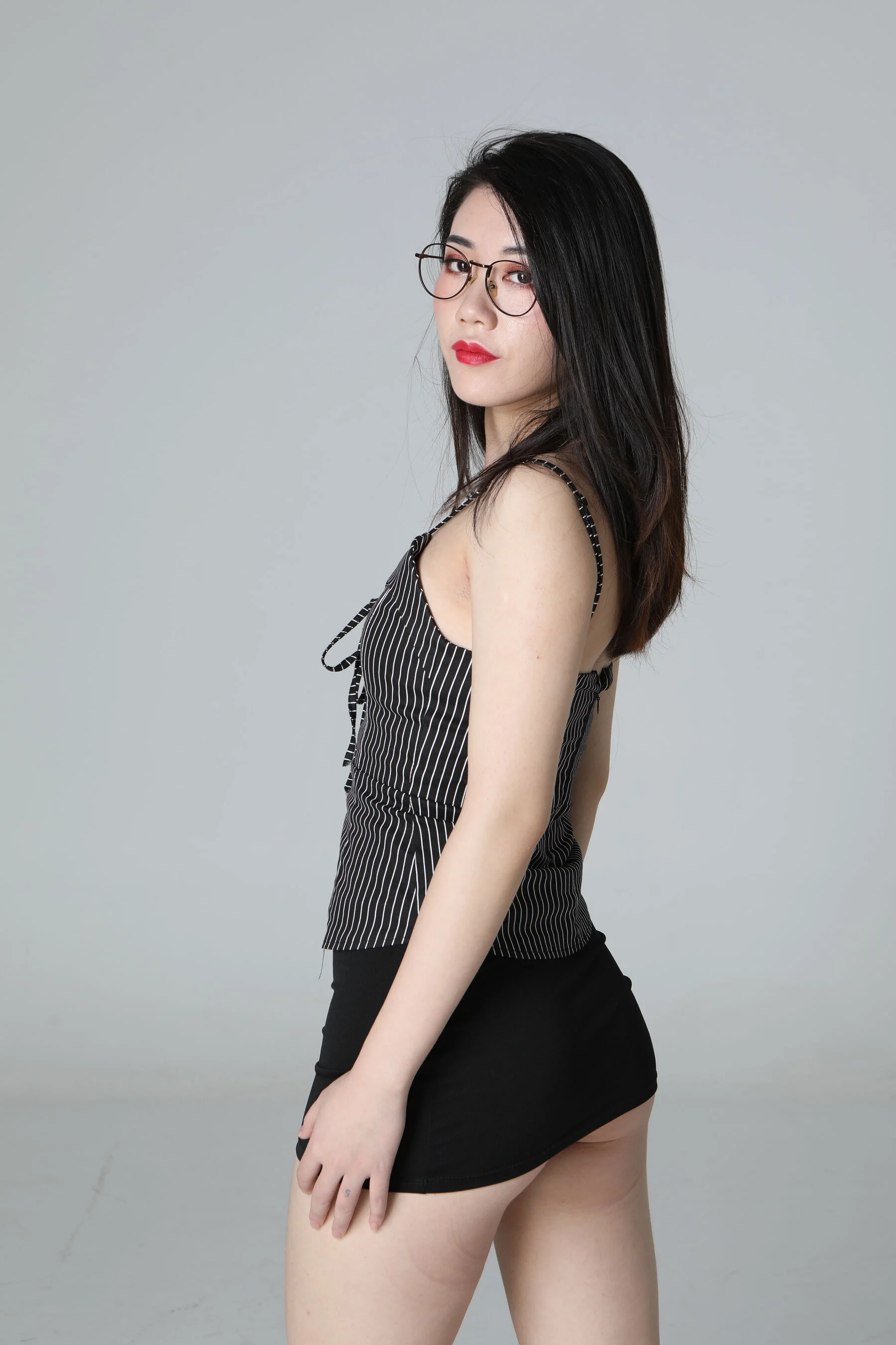 国模美娜大尺度人体私拍套图 - Photo 57