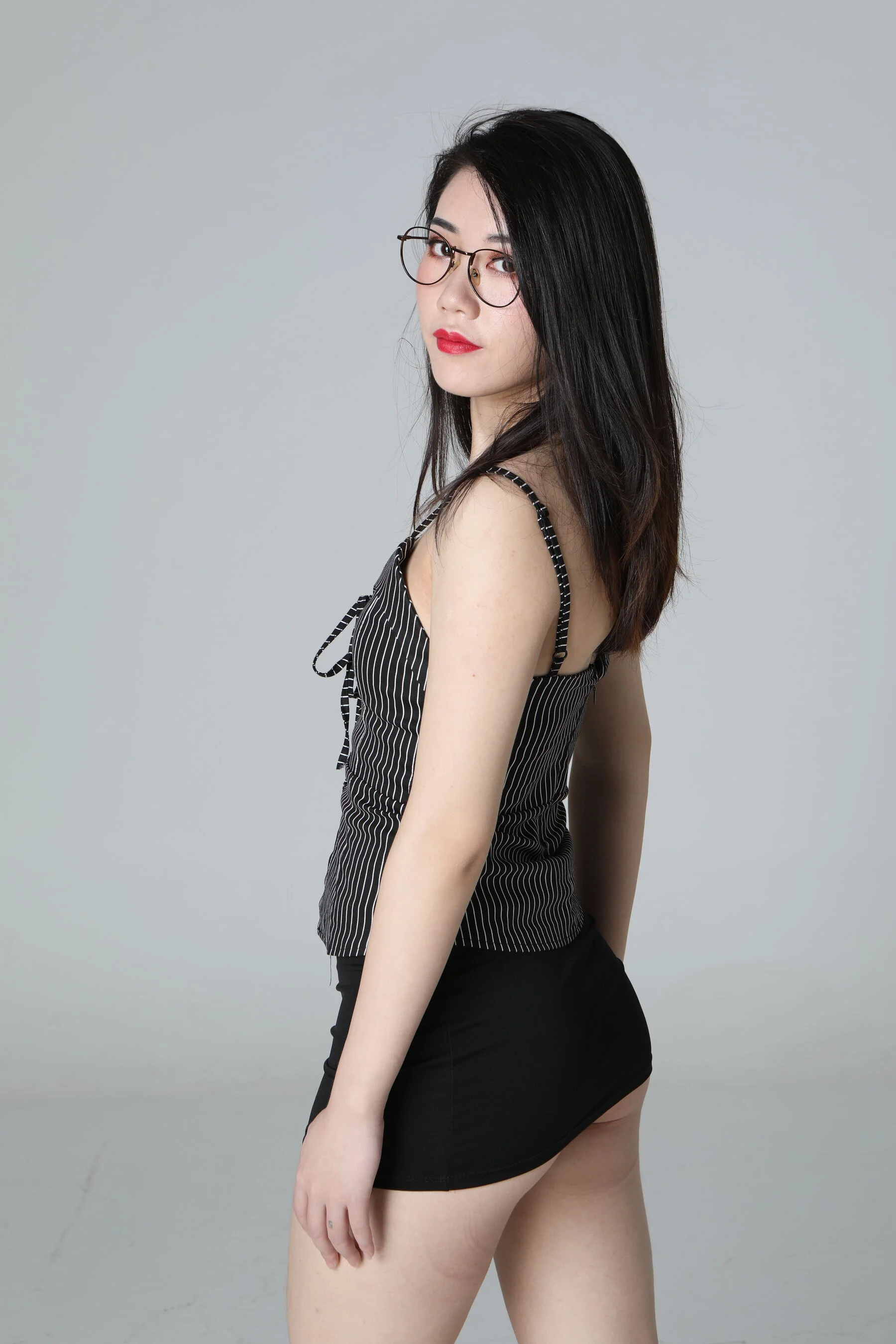国模美娜大尺度人体私拍套图 - Photo 59