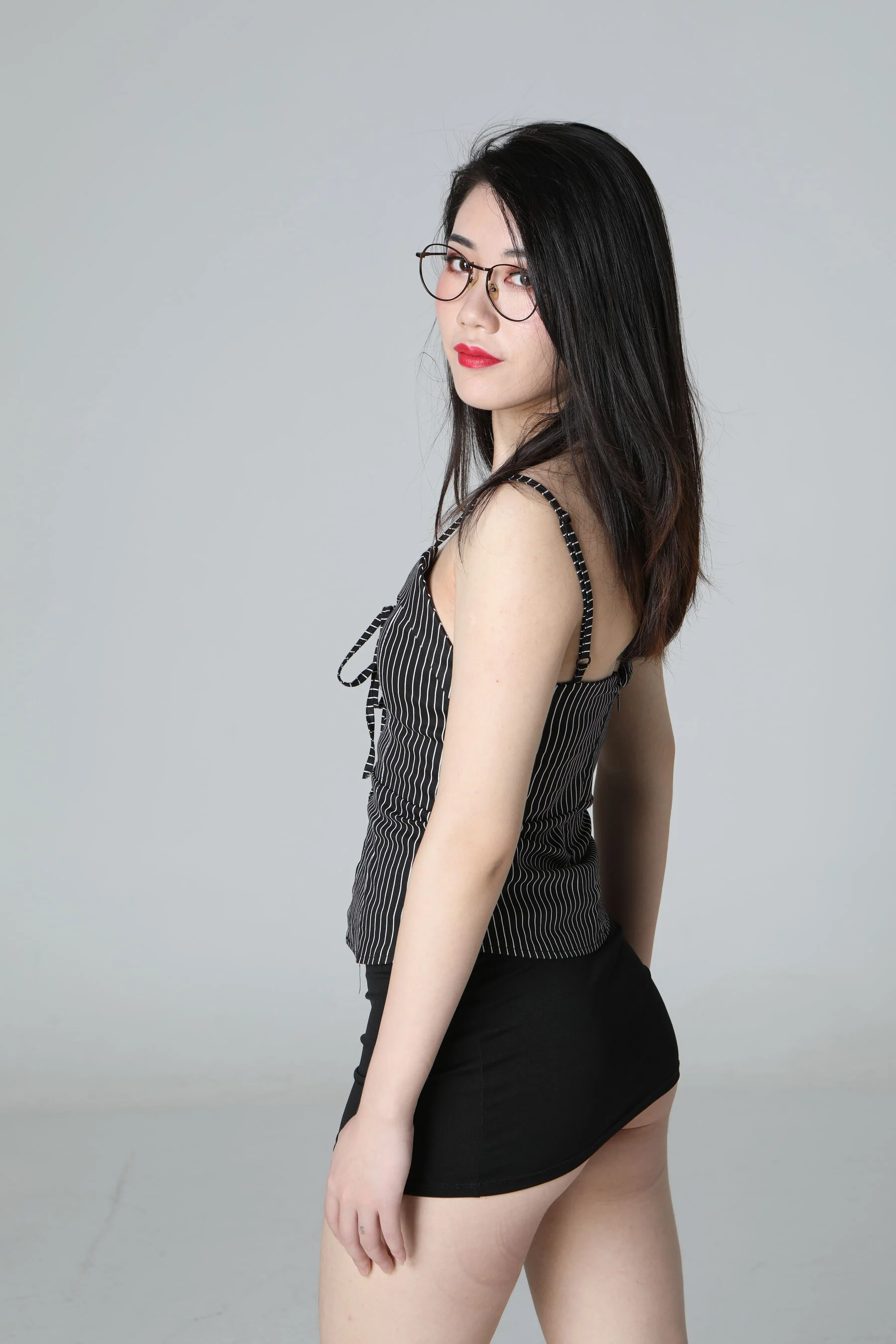国模美娜大尺度人体私拍套图 - Photo 60