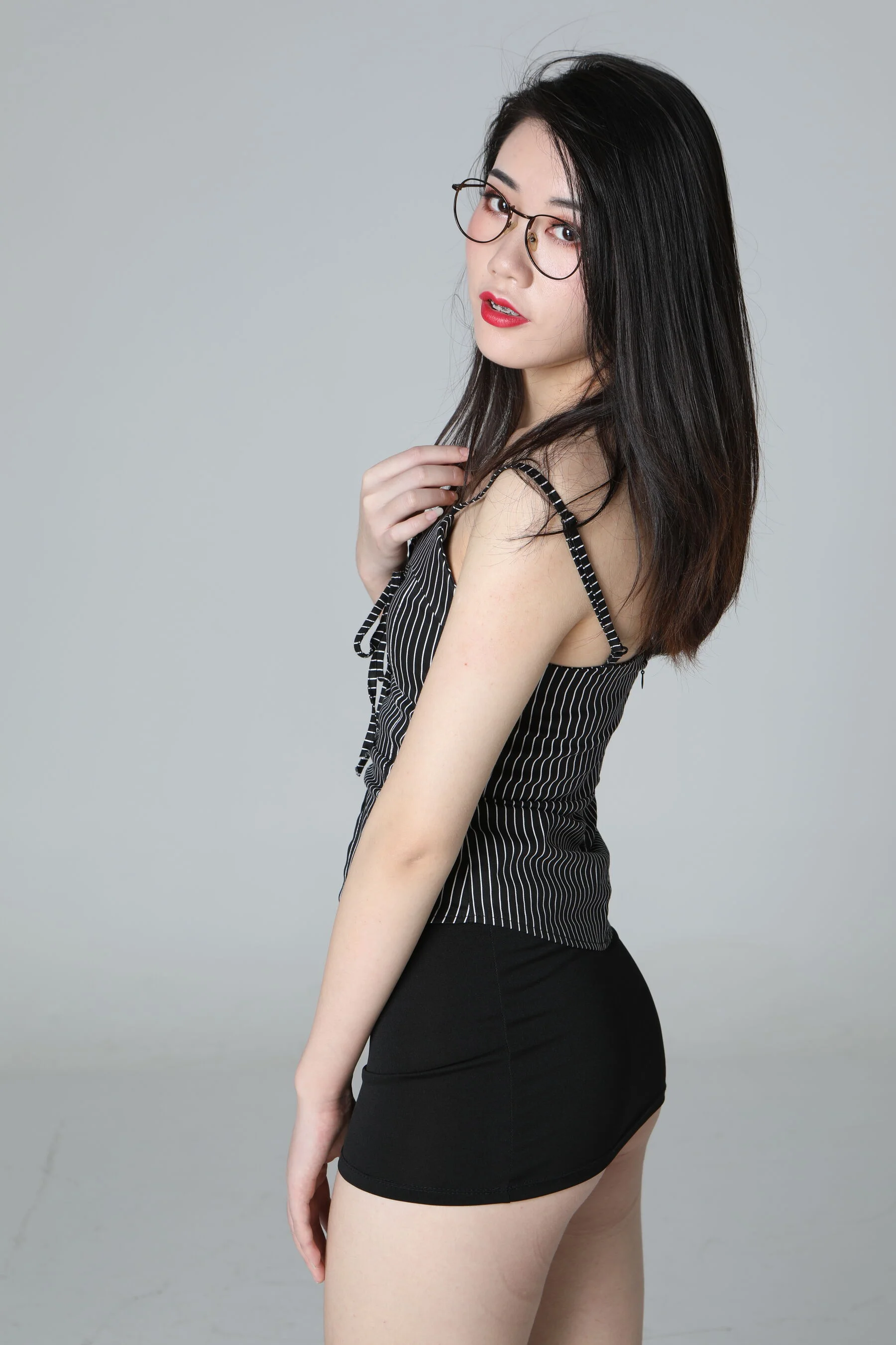 国模美娜大尺度人体私拍套图 - Photo 62