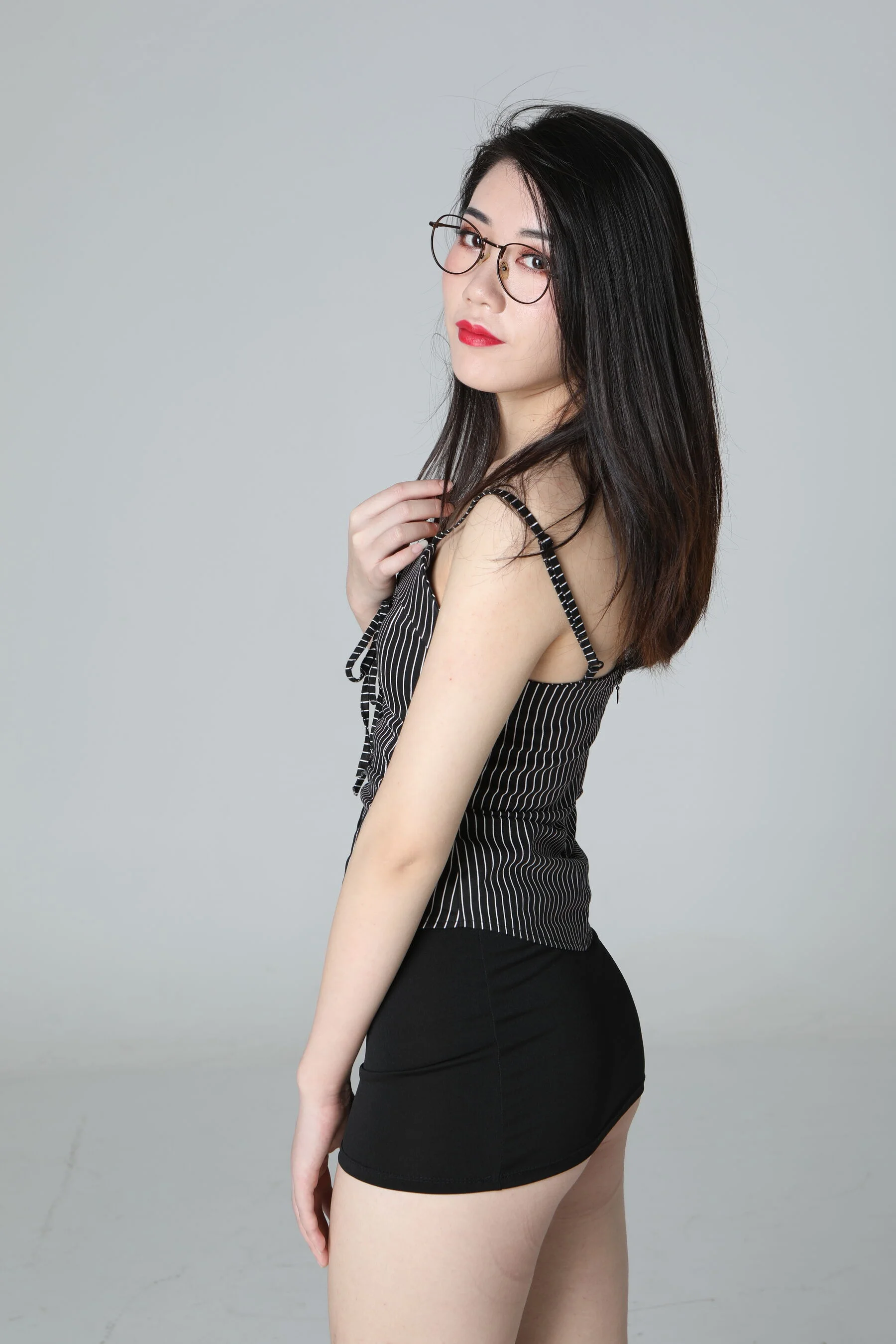 国模美娜大尺度人体私拍套图 - Photo 64