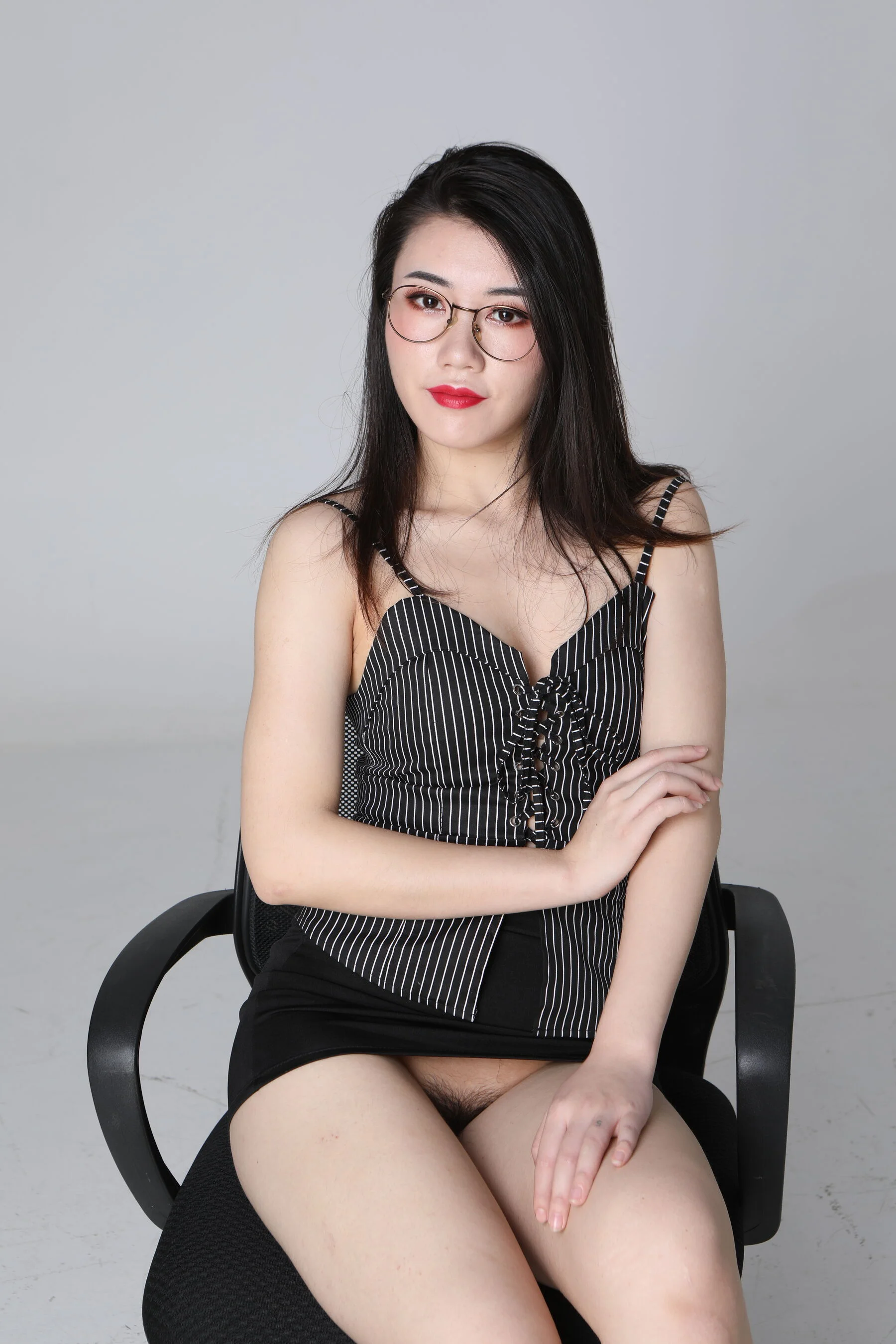 国模美娜大尺度人体私拍套图 - Photo 81