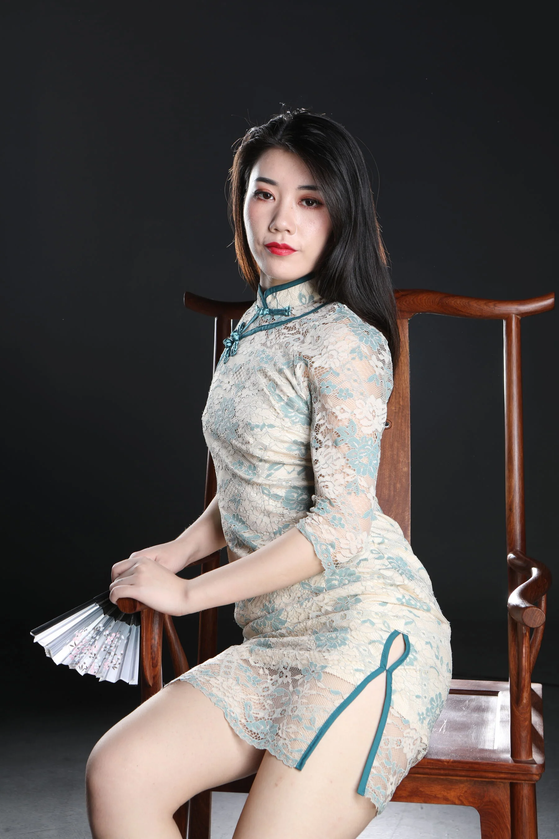 国模美娜大尺度人体私拍套图 - Photo 325