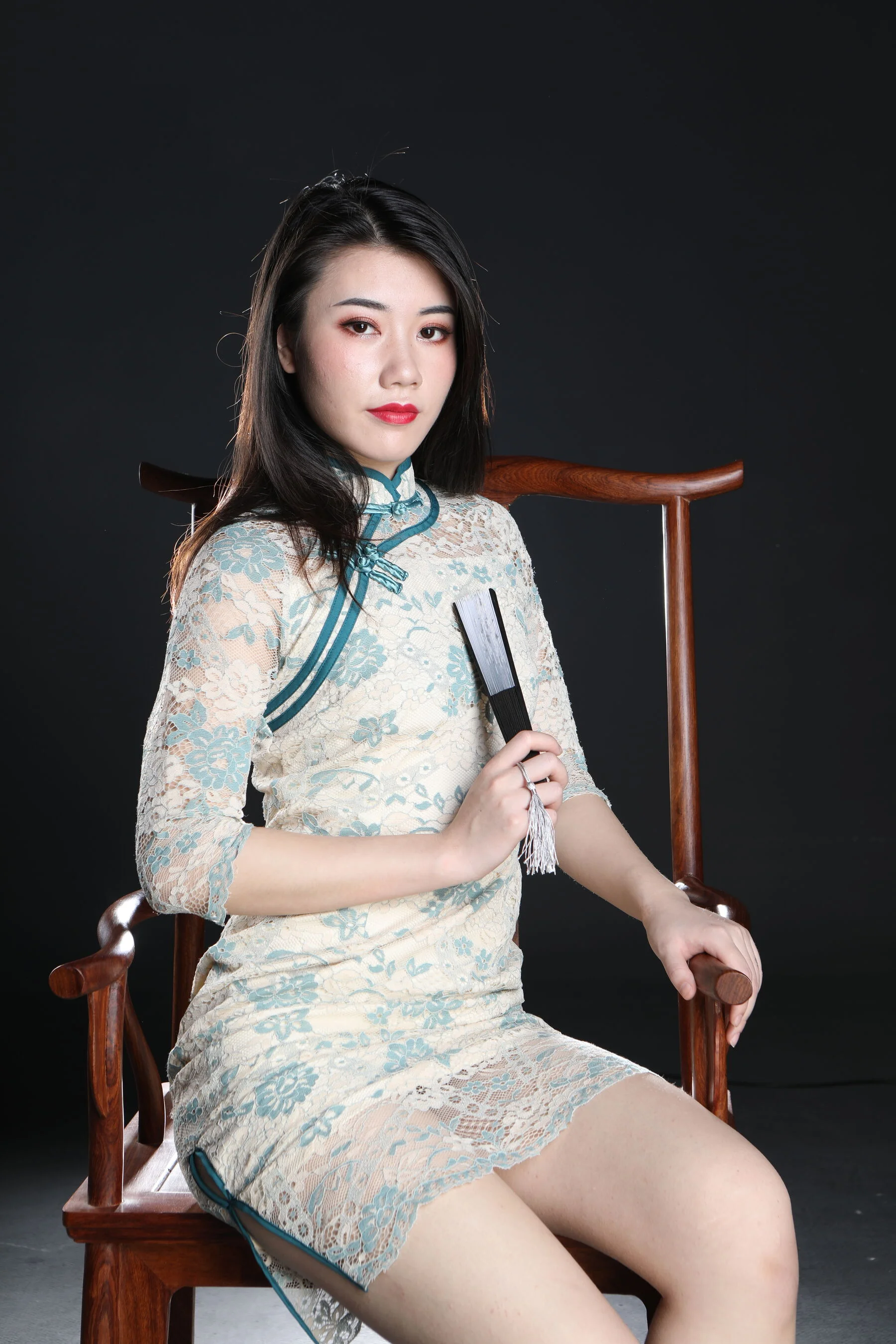 国模美娜大尺度人体私拍套图 - Photo 332