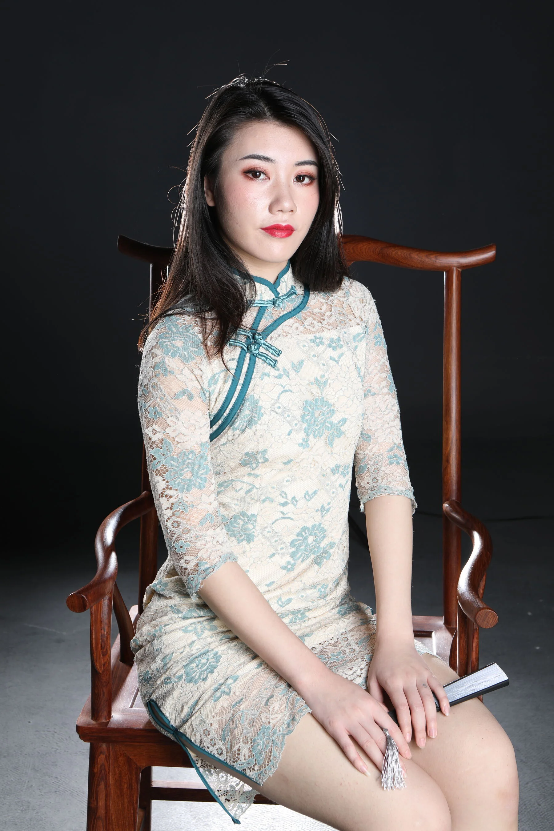 国模美娜大尺度人体私拍套图 - Photo 341