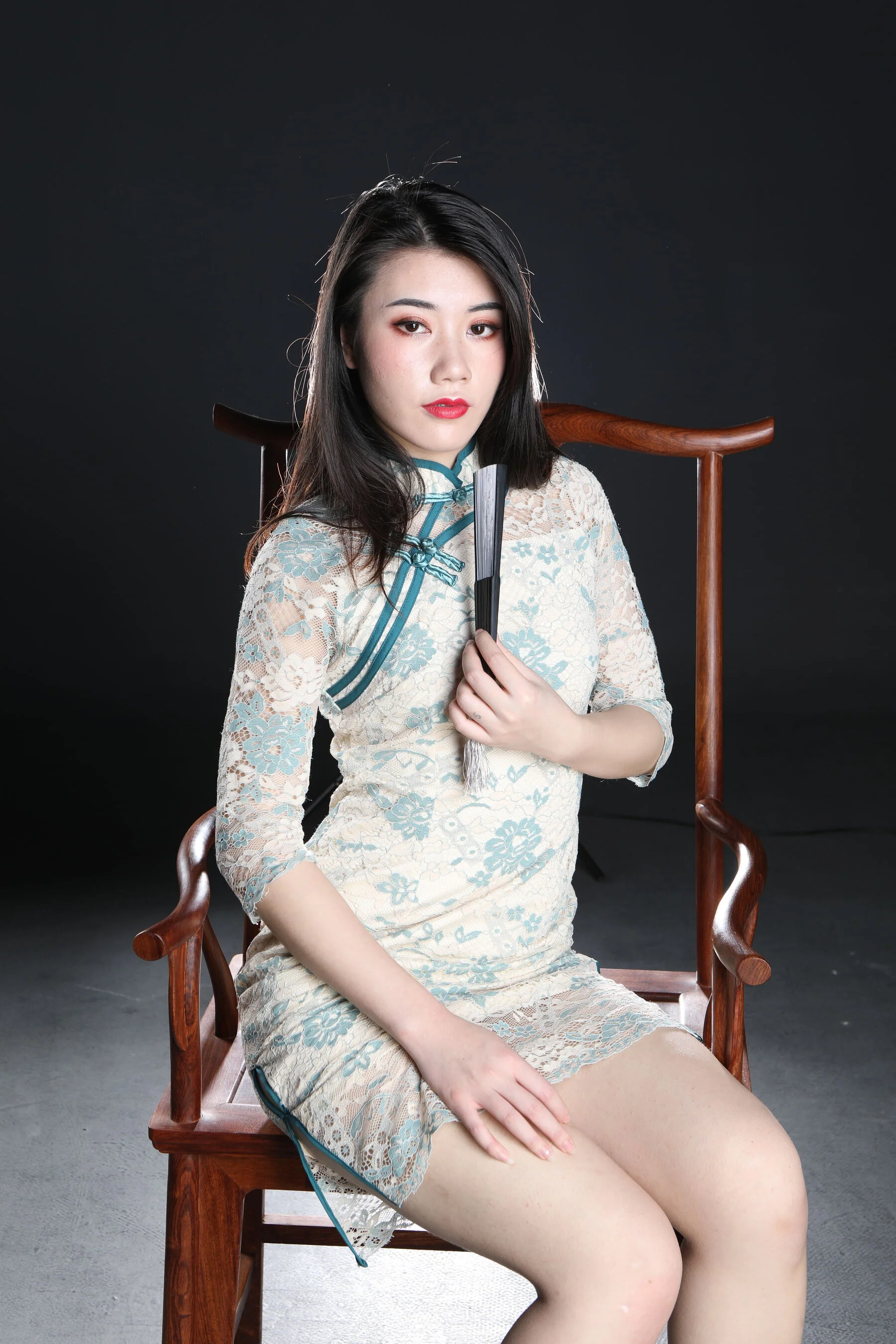 国模美娜大尺度人体私拍套图 - Photo 346