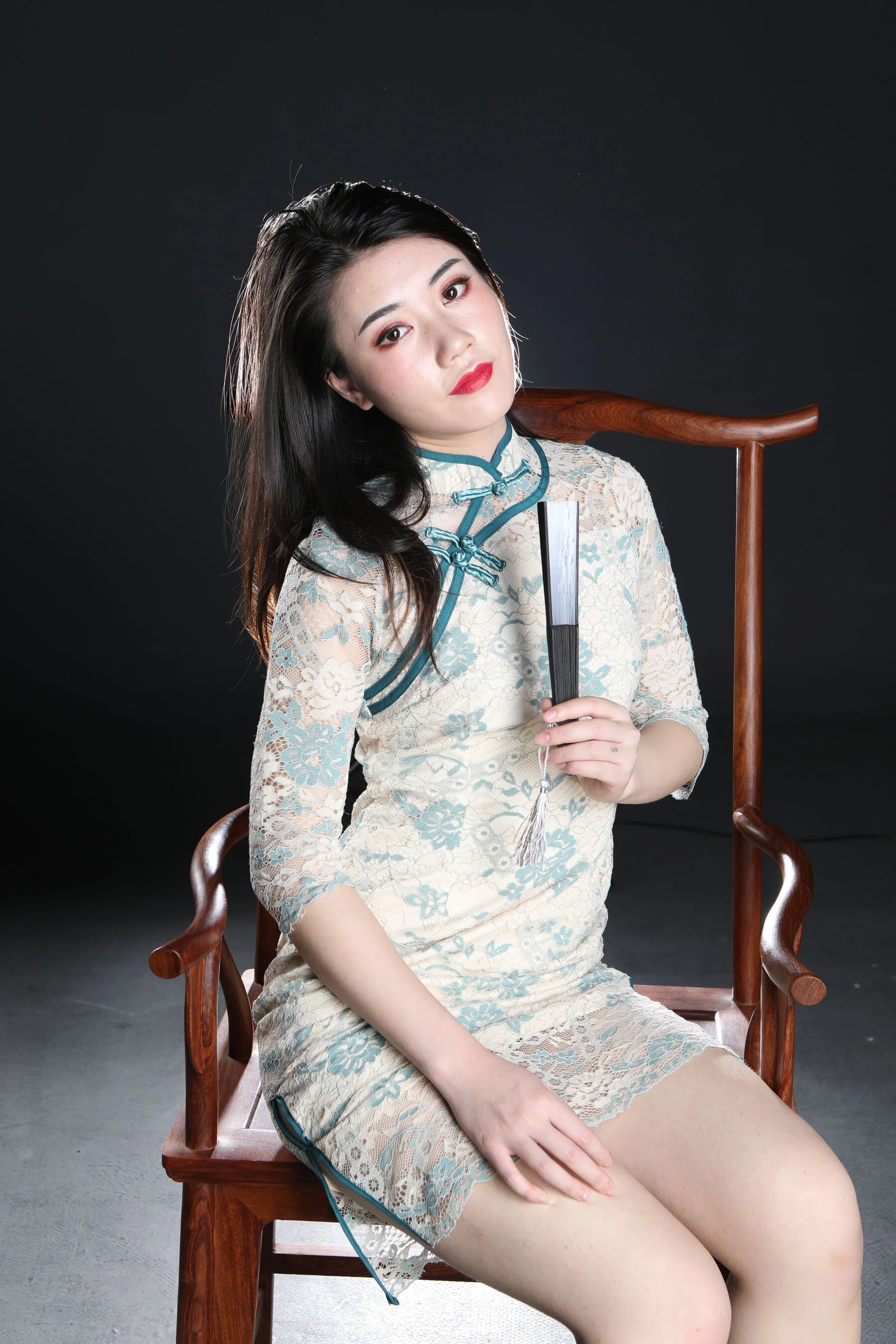 国模美娜大尺度人体私拍套图 - Photo 348