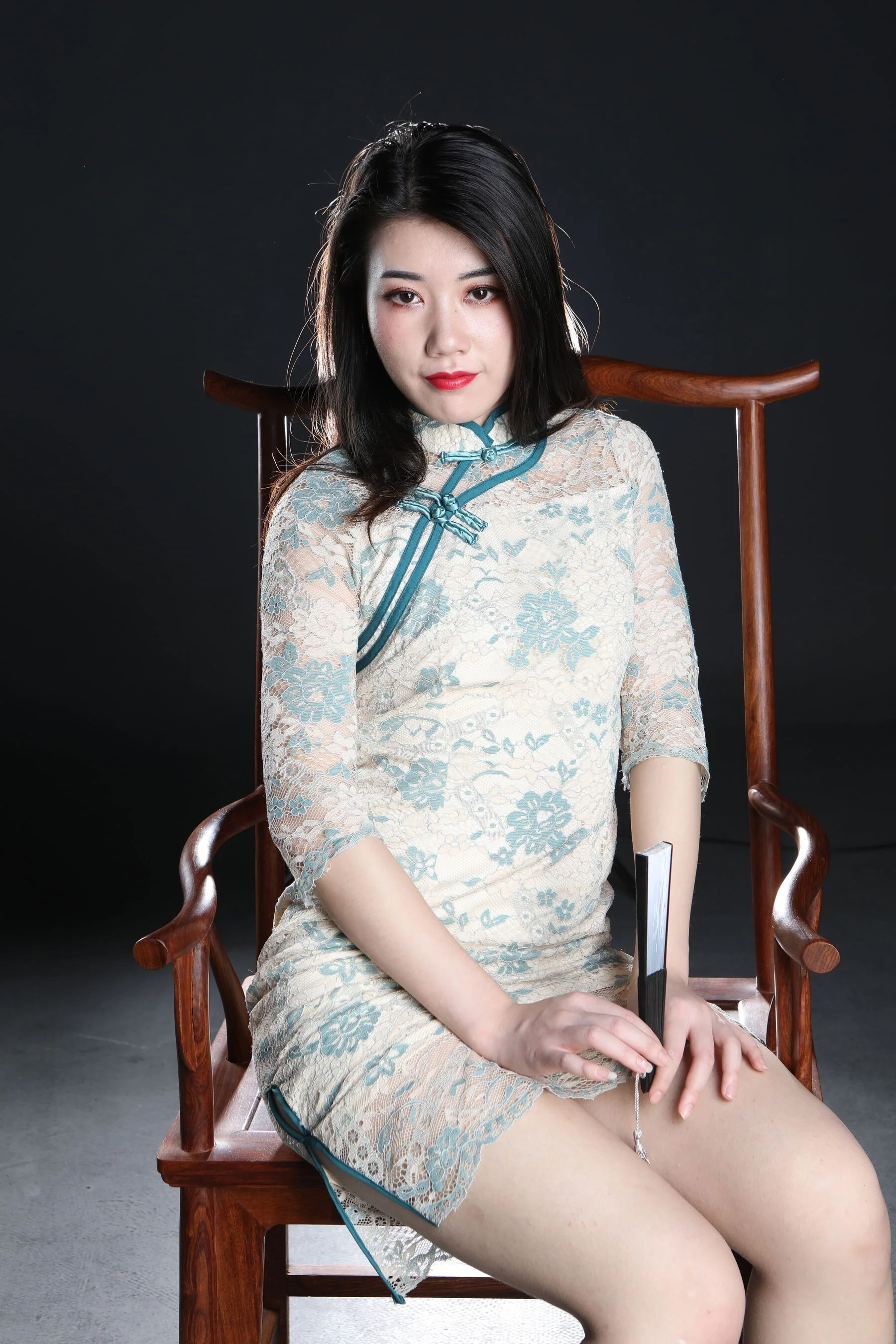 国模美娜大尺度人体私拍套图 - Photo 356