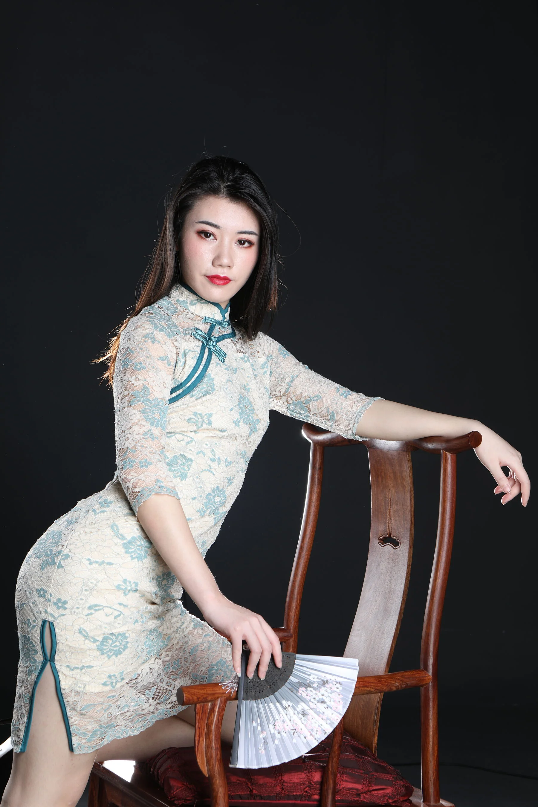 国模美娜大尺度人体私拍套图 - Photo 376