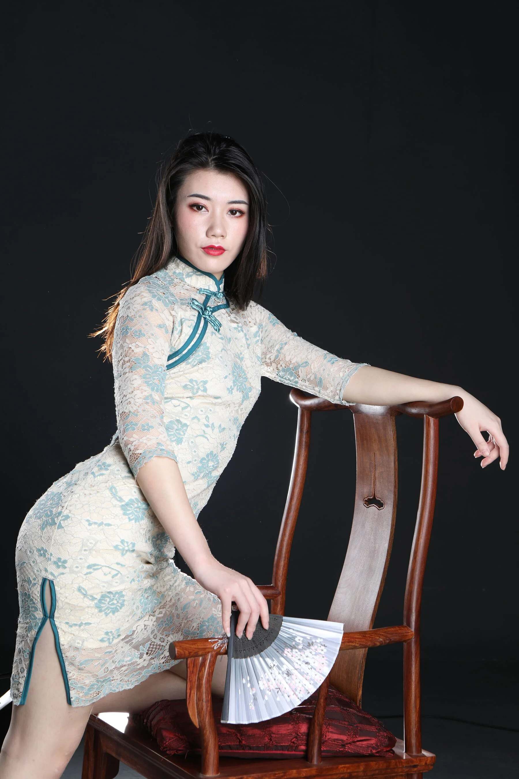 国模美娜大尺度人体私拍套图 - Photo 378