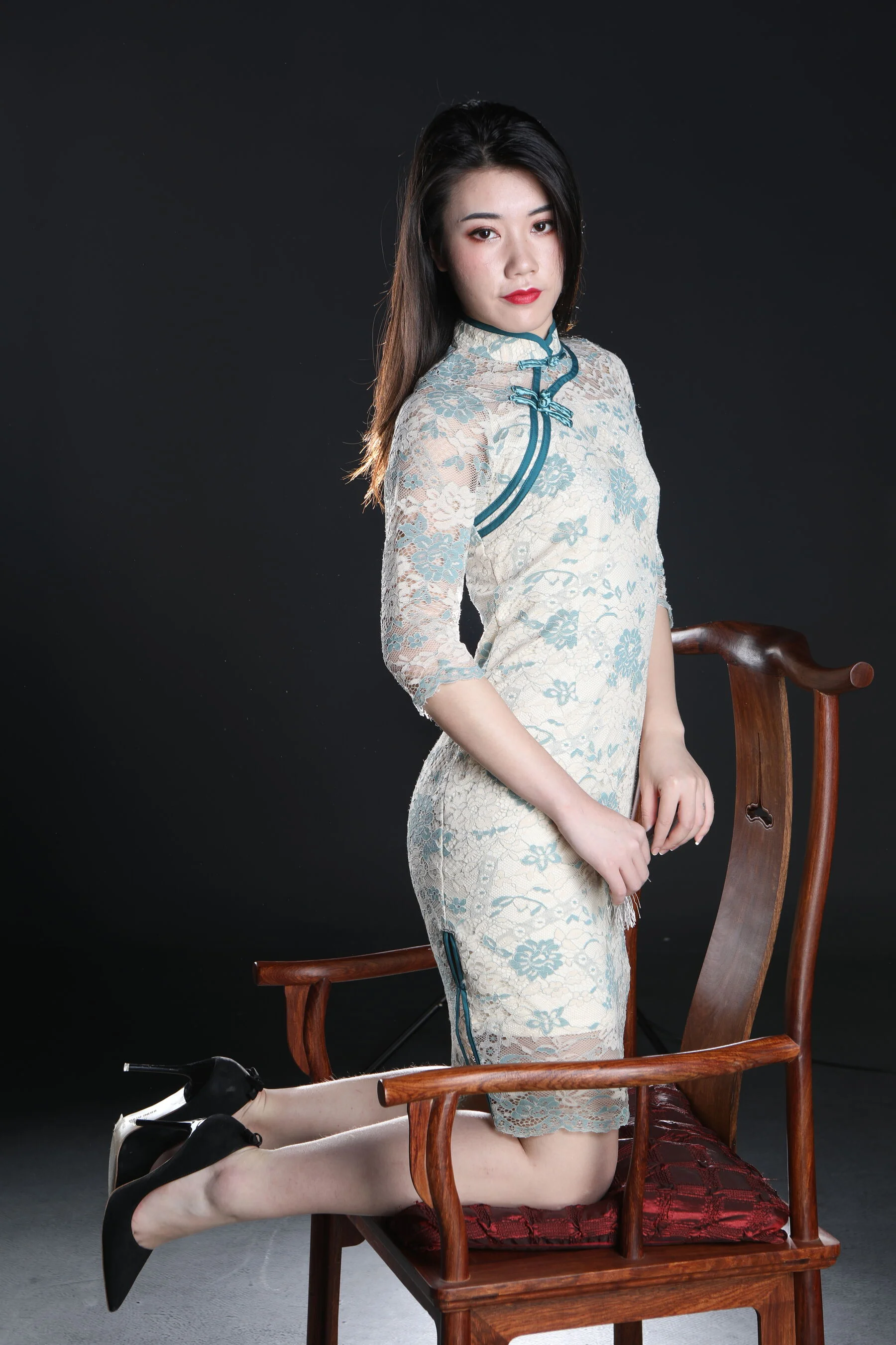 国模美娜大尺度人体私拍套图 - Photo 382