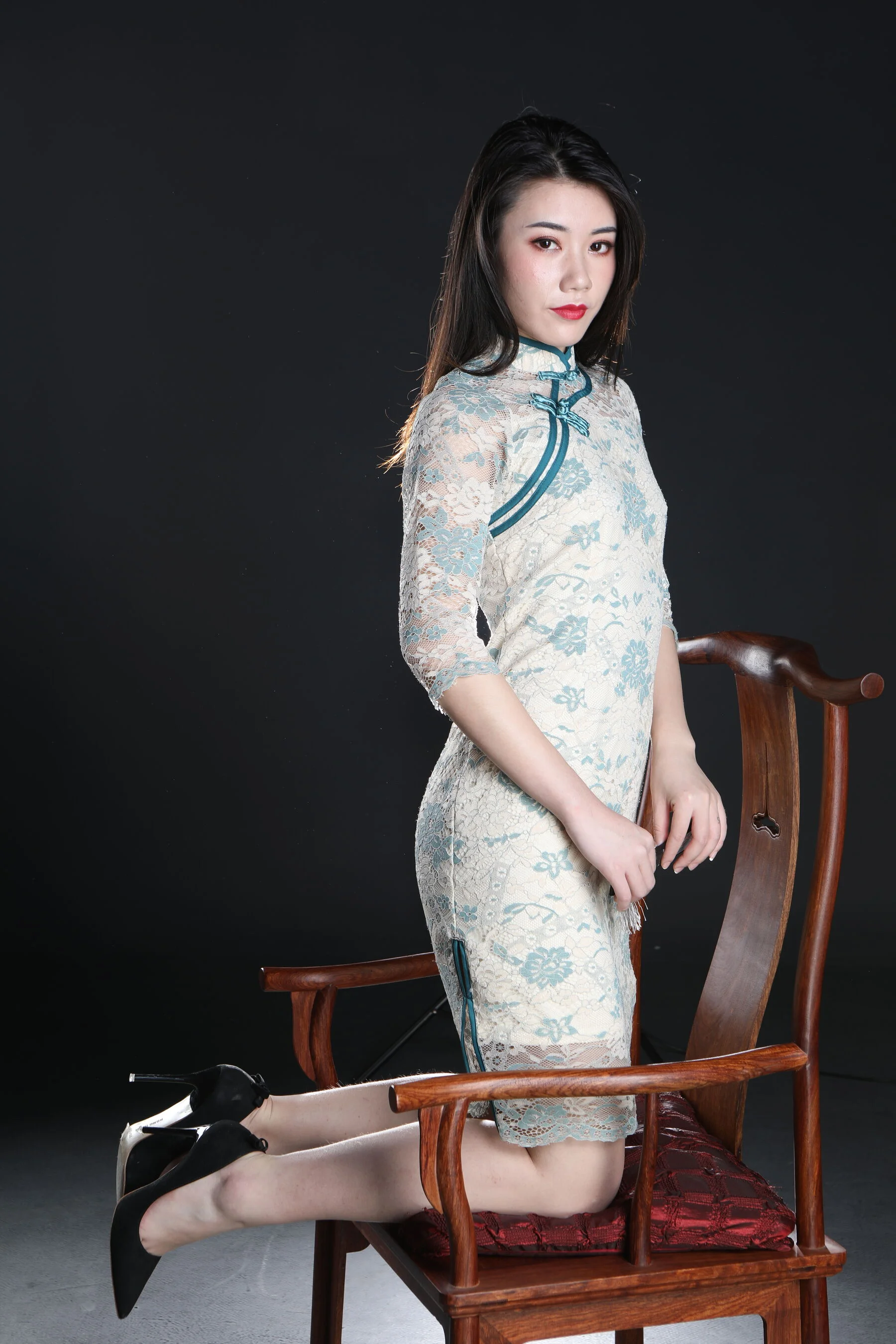 国模美娜大尺度人体私拍套图 - Photo 383