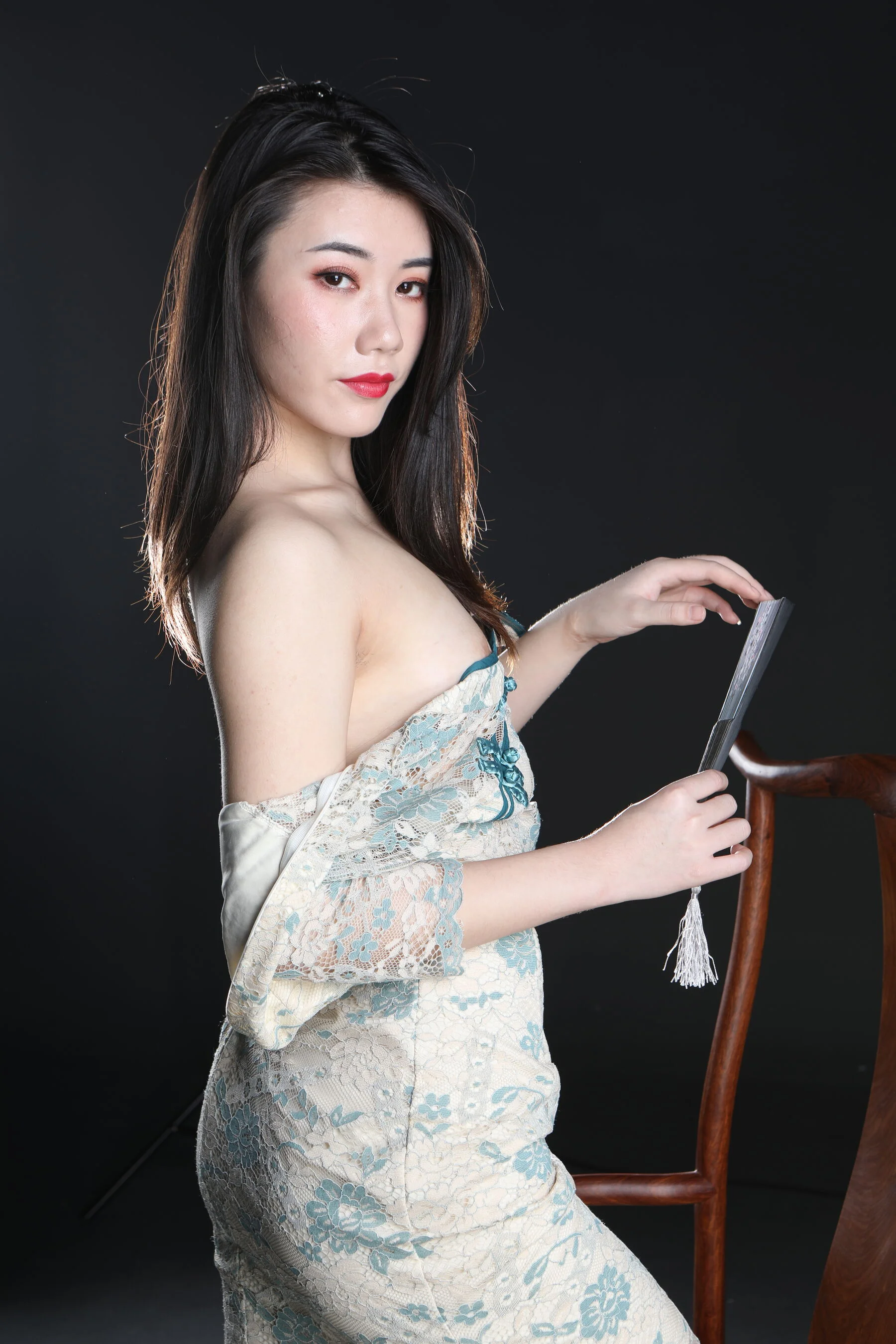 国模美娜大尺度人体私拍套图 - Photo 407