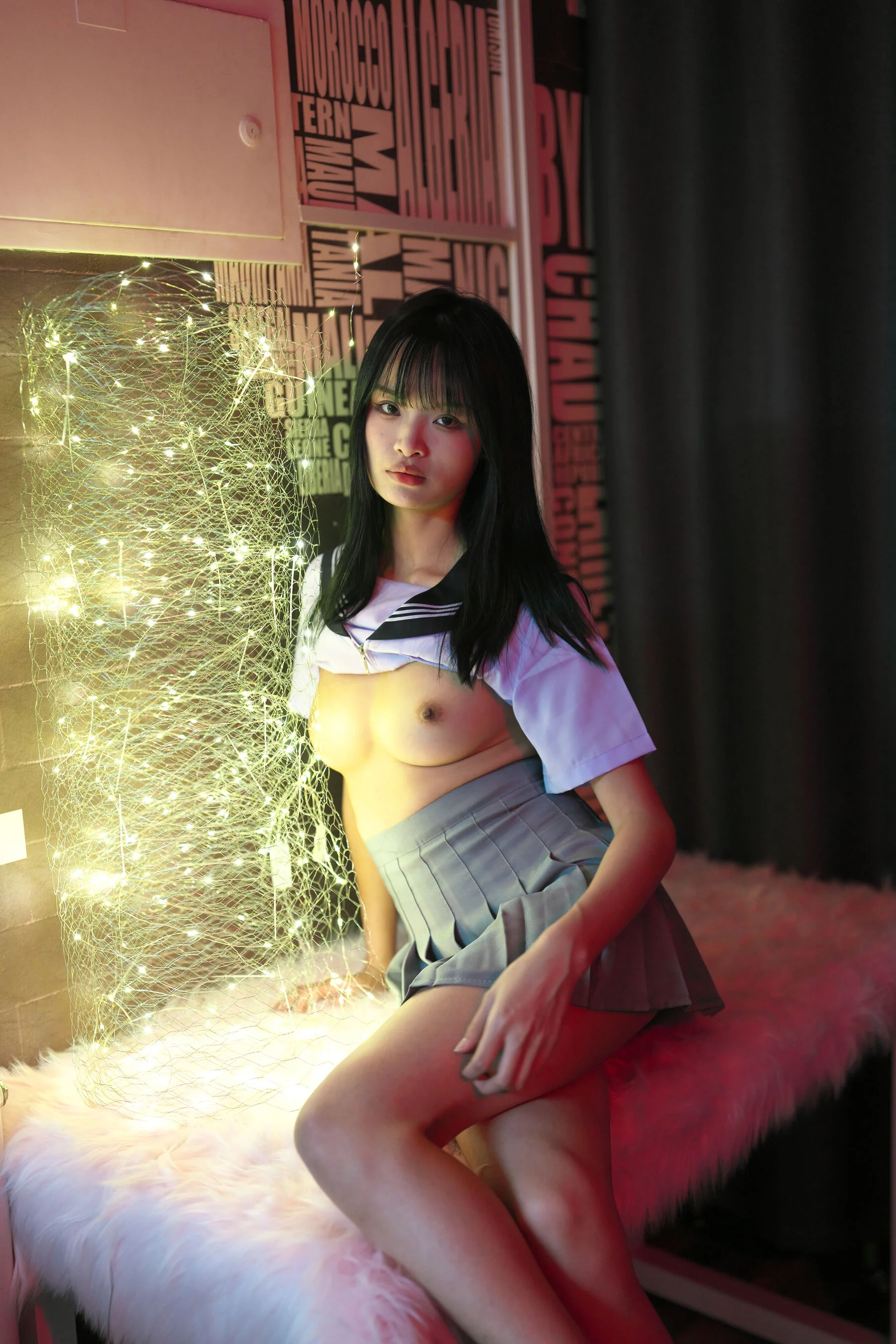 国模抹茶人体私拍套图 - Photo 99