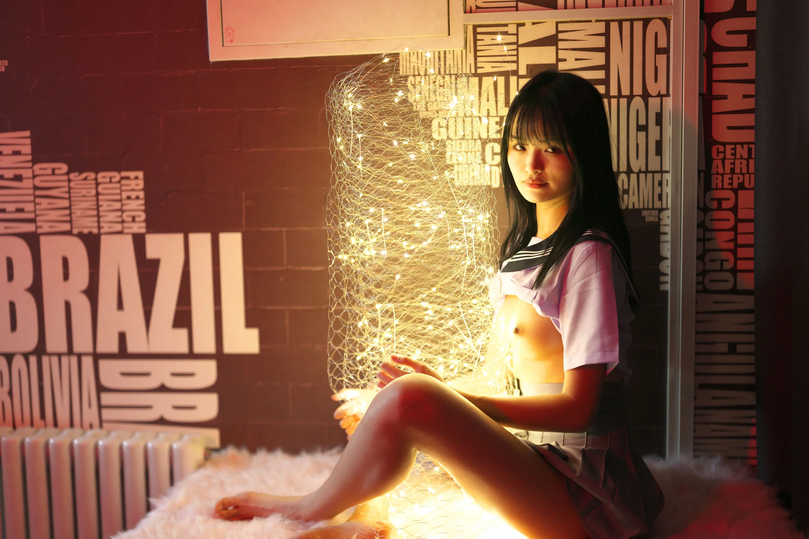 国模抹茶人体私拍套图 - Photo 123