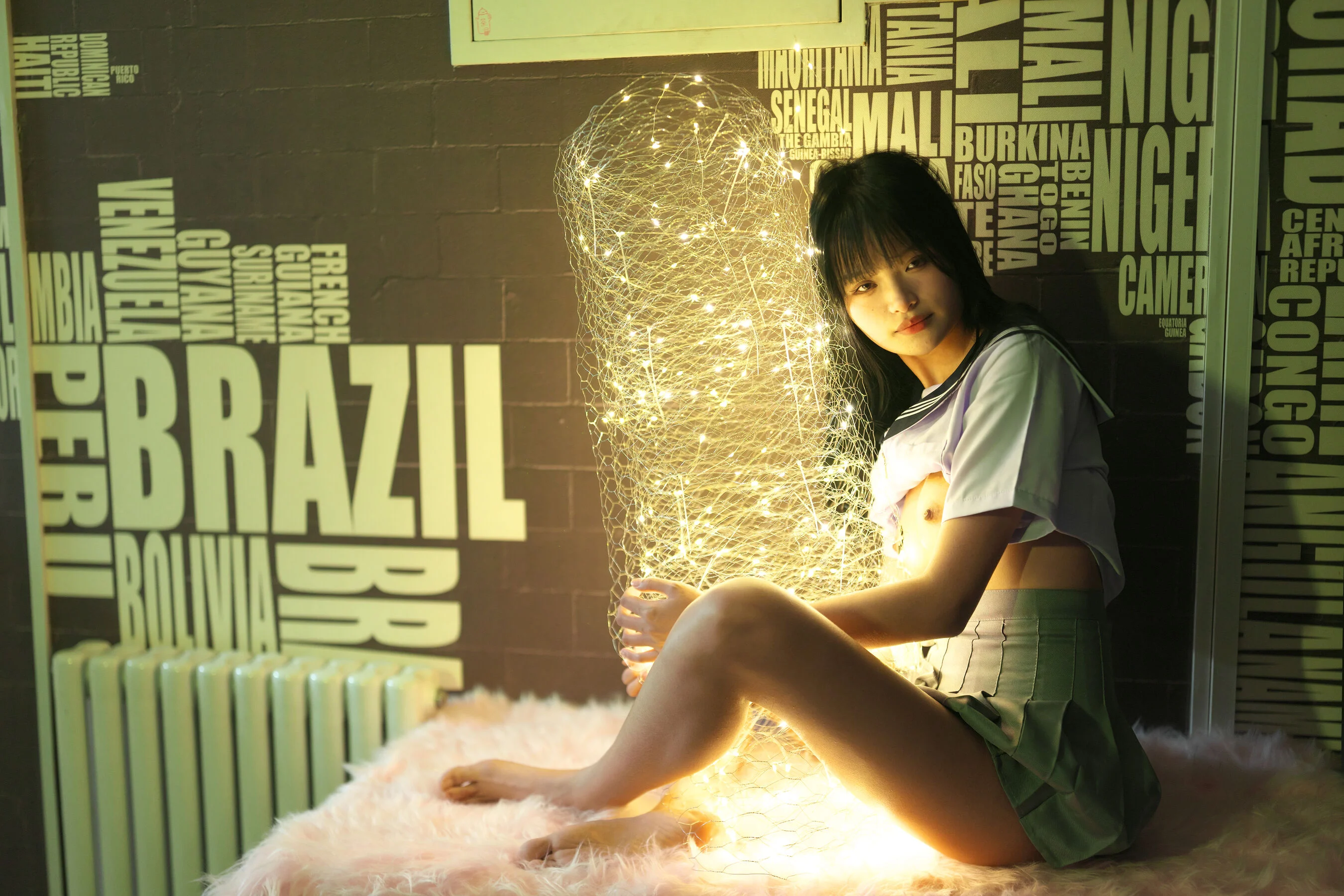 国模抹茶人体私拍套图 - Photo 126