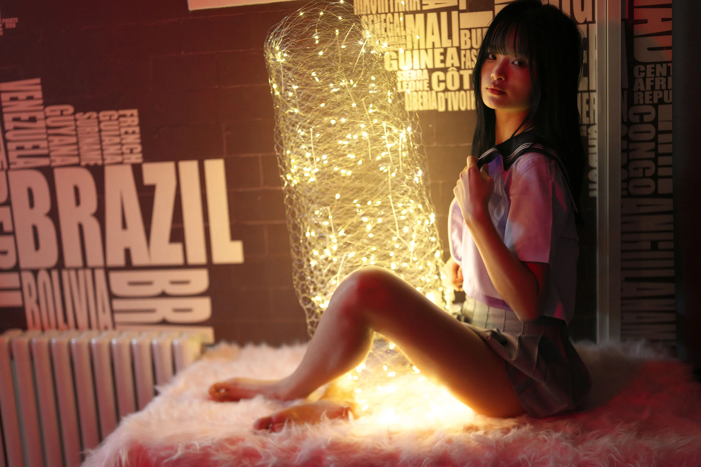 国模抹茶人体私拍套图 - Photo 132