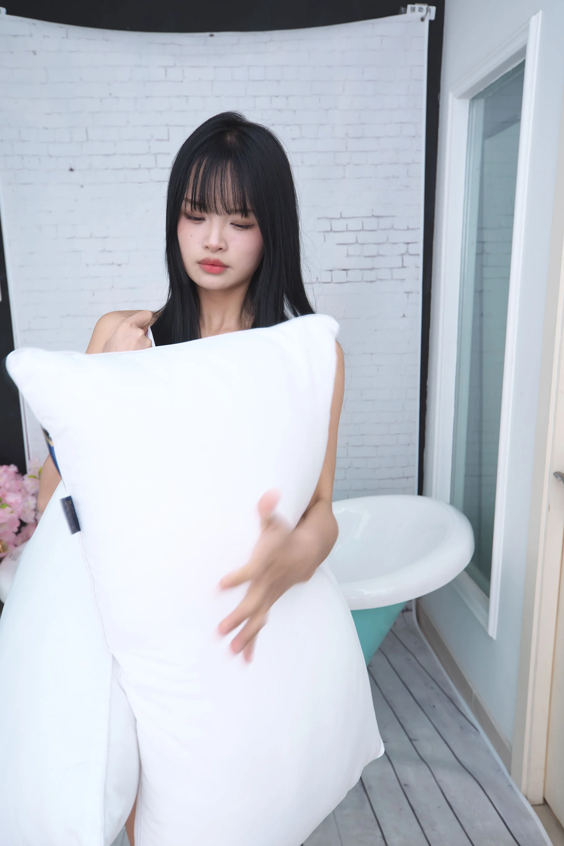 国模抹茶人体私拍套图 - Photo 338