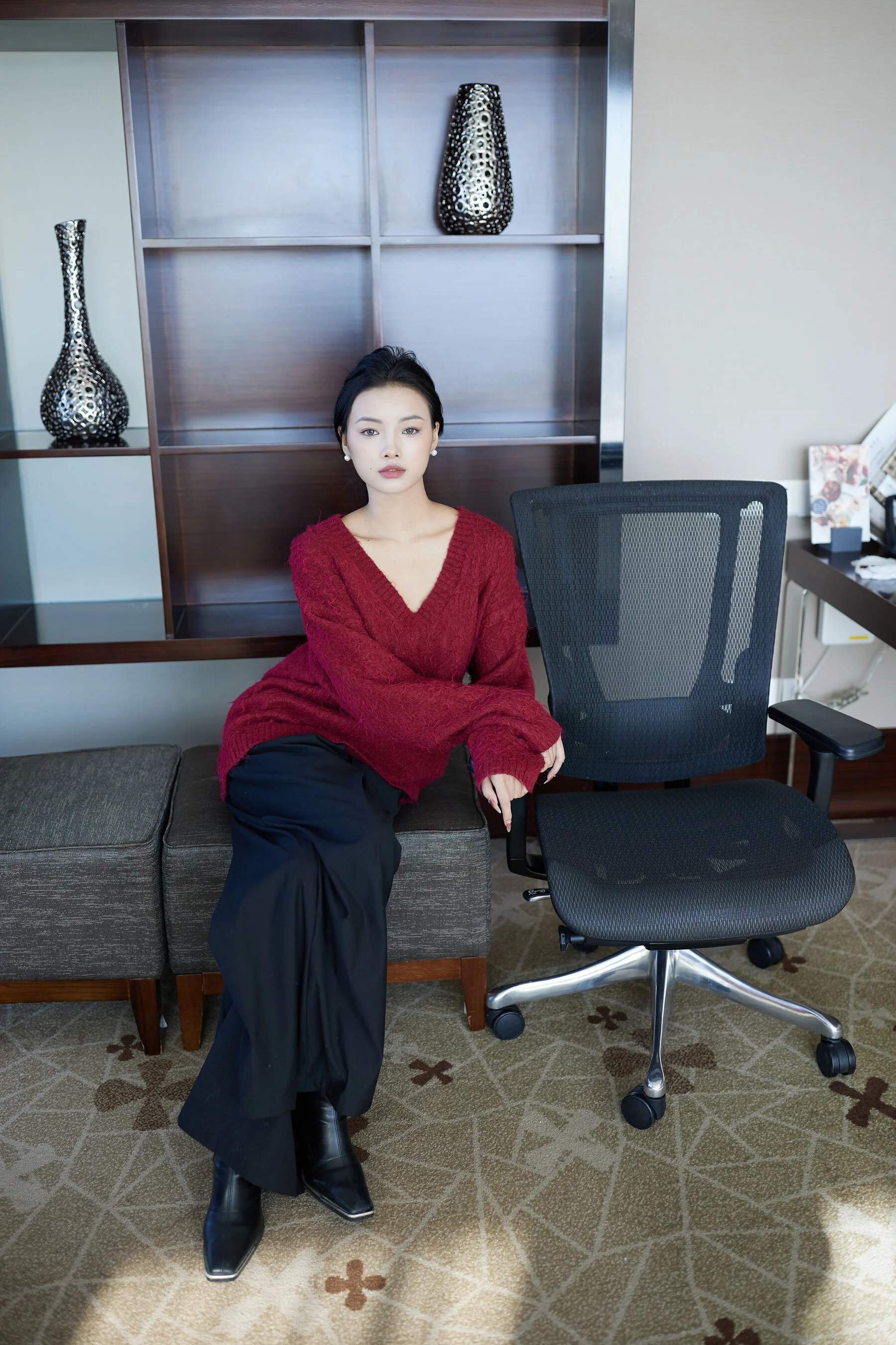 国模妮妮人体私拍套图 - Photo 35