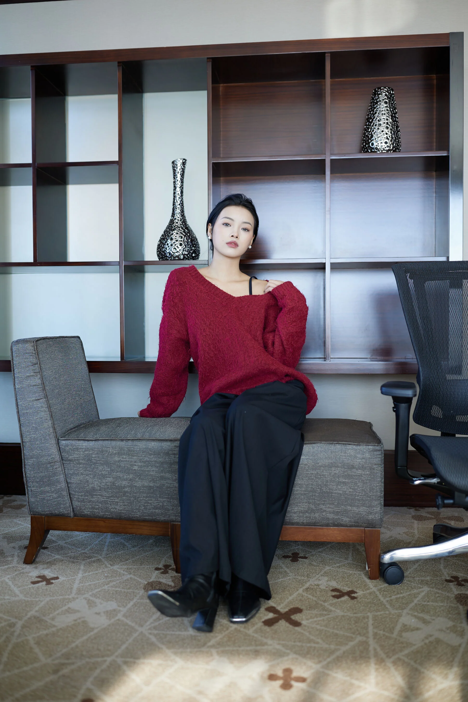 国模妮妮人体私拍套图 - Photo 37