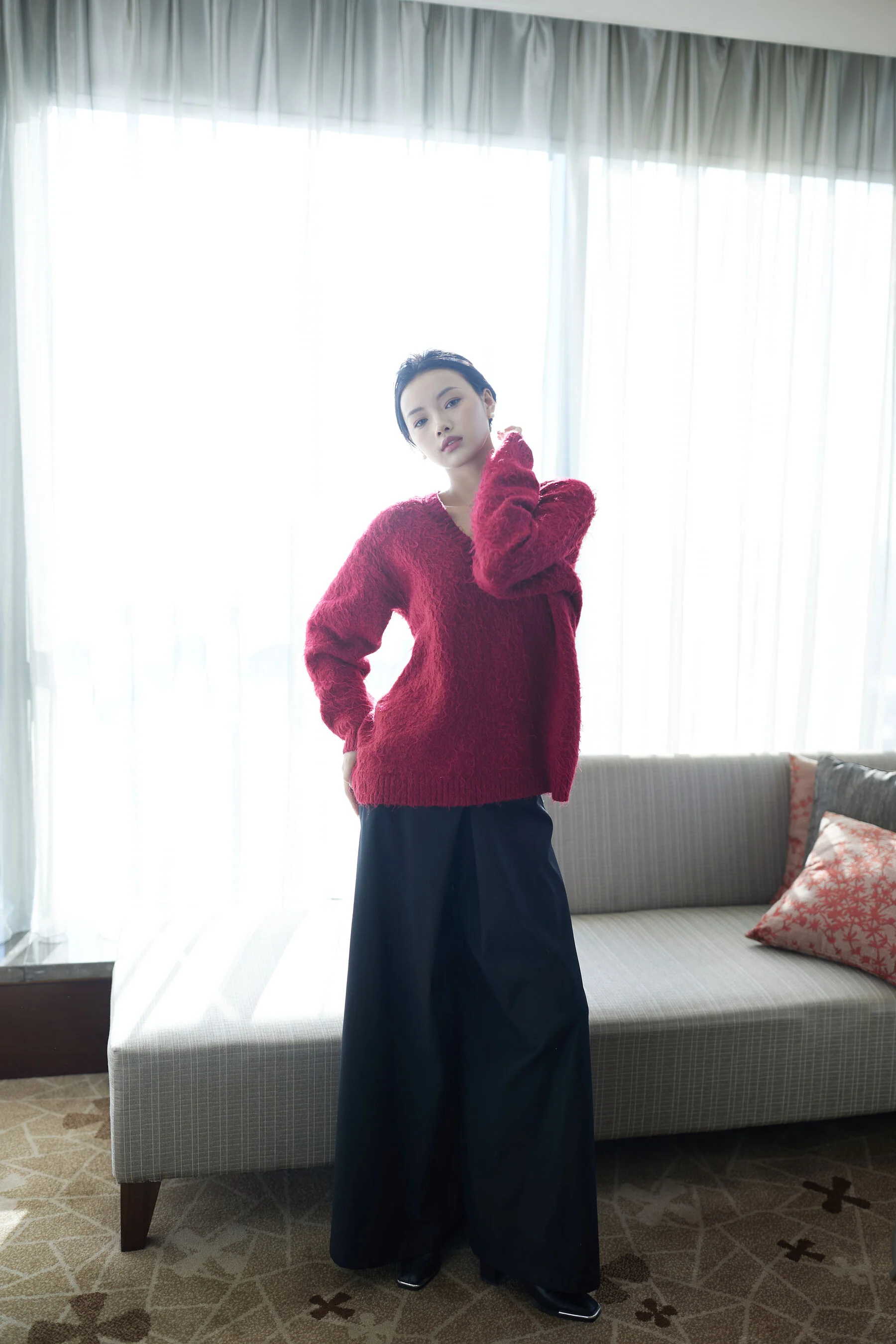 国模妮妮人体私拍套图 - Photo 48