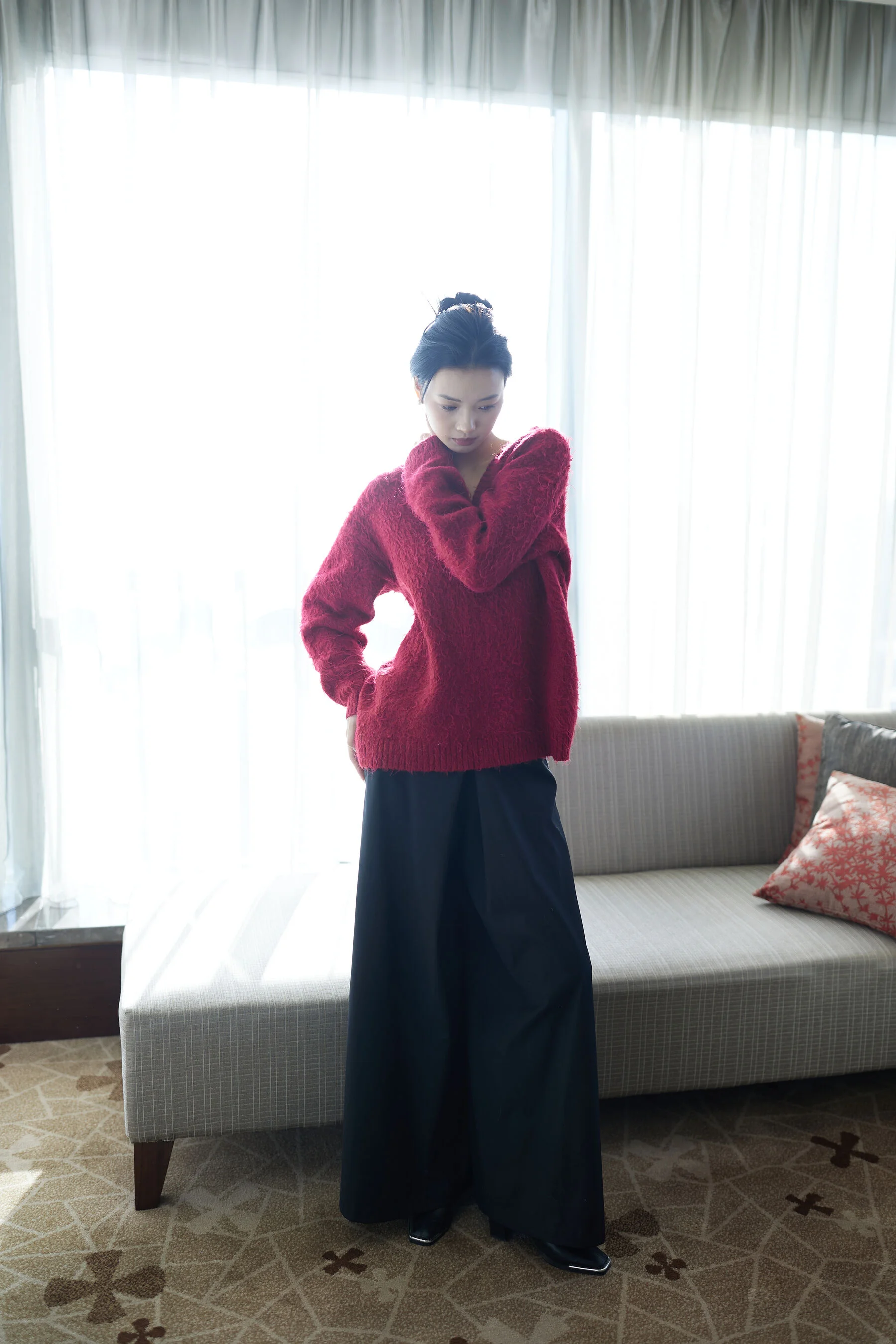 国模妮妮人体私拍套图 - Photo 51