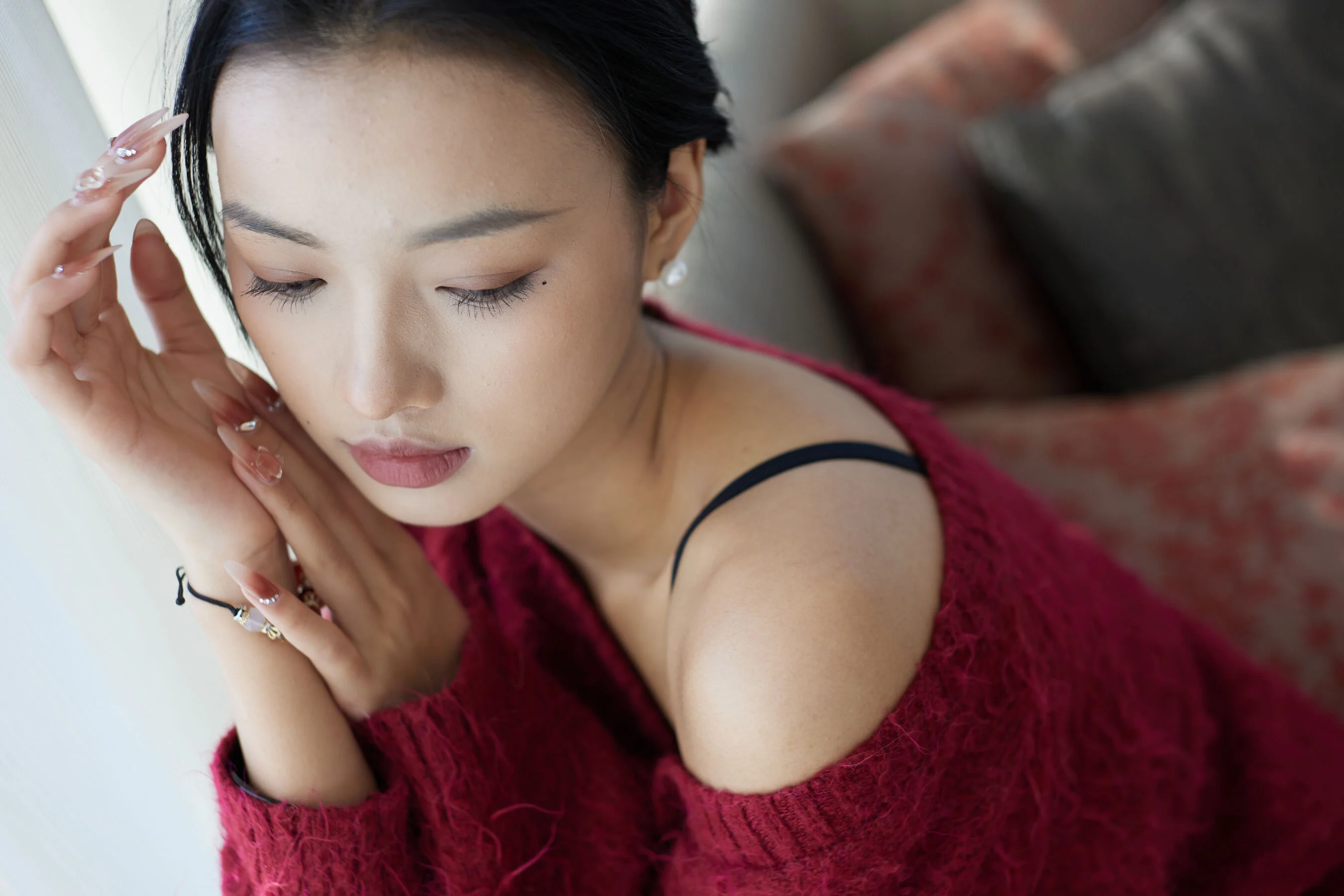 国模妮妮人体私拍套图 - Photo 97