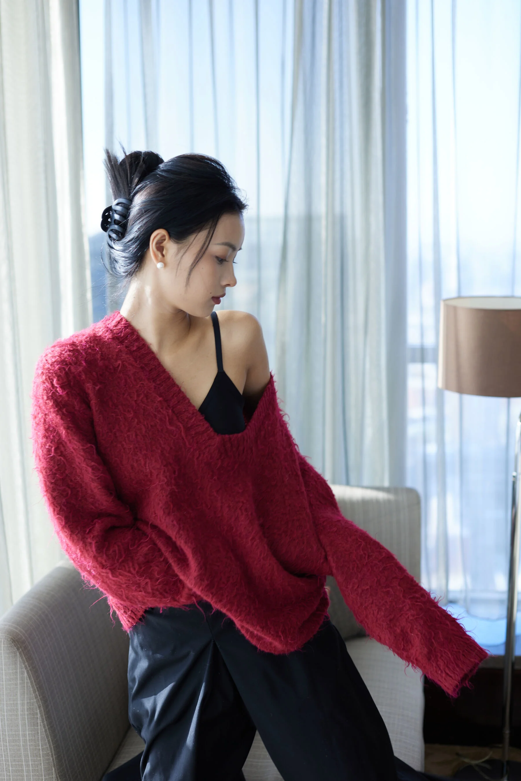 国模妮妮人体私拍套图 - Photo 107