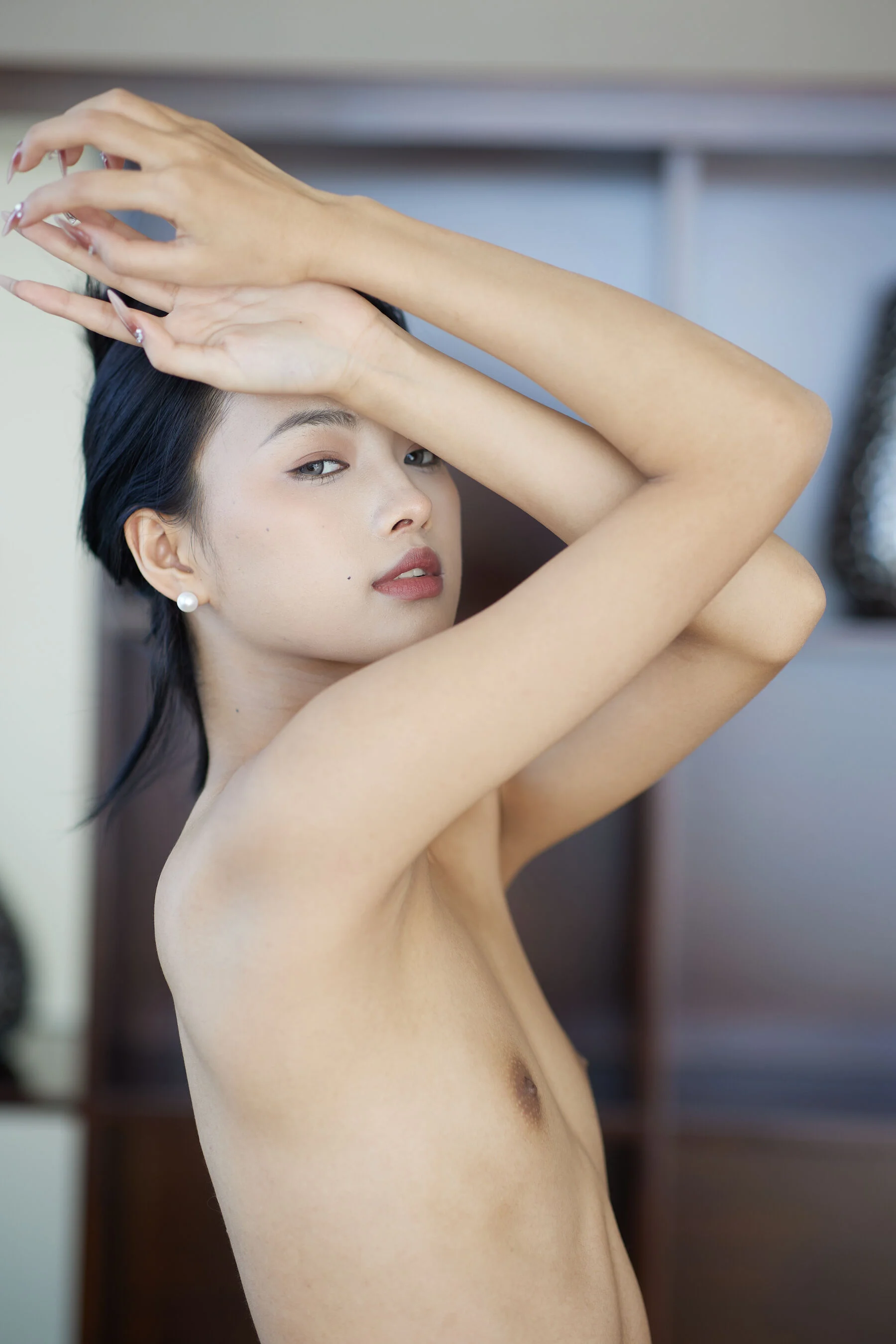 国模妮妮人体私拍套图 - Photo 497