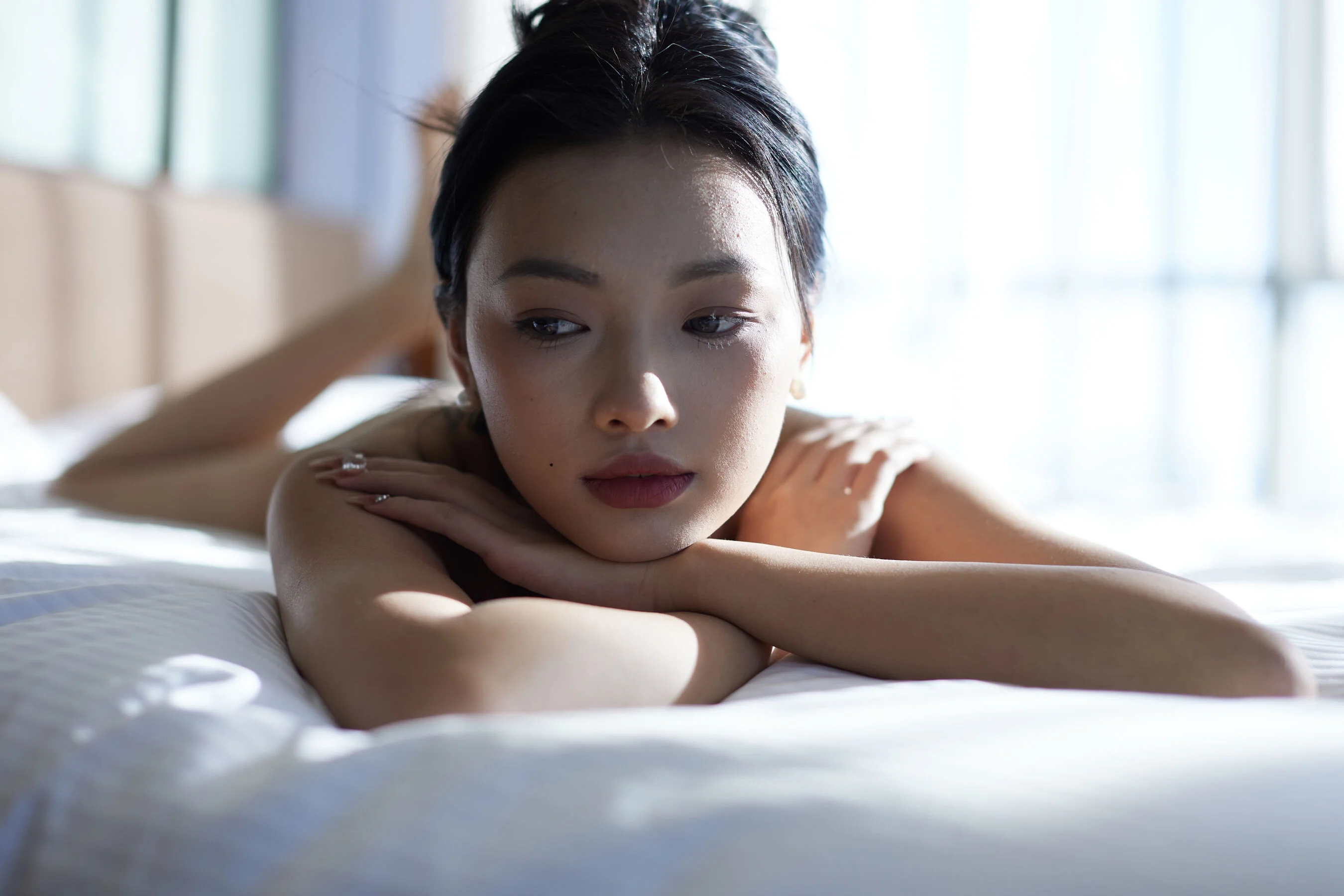 国模妮妮人体私拍套图 - Photo 589