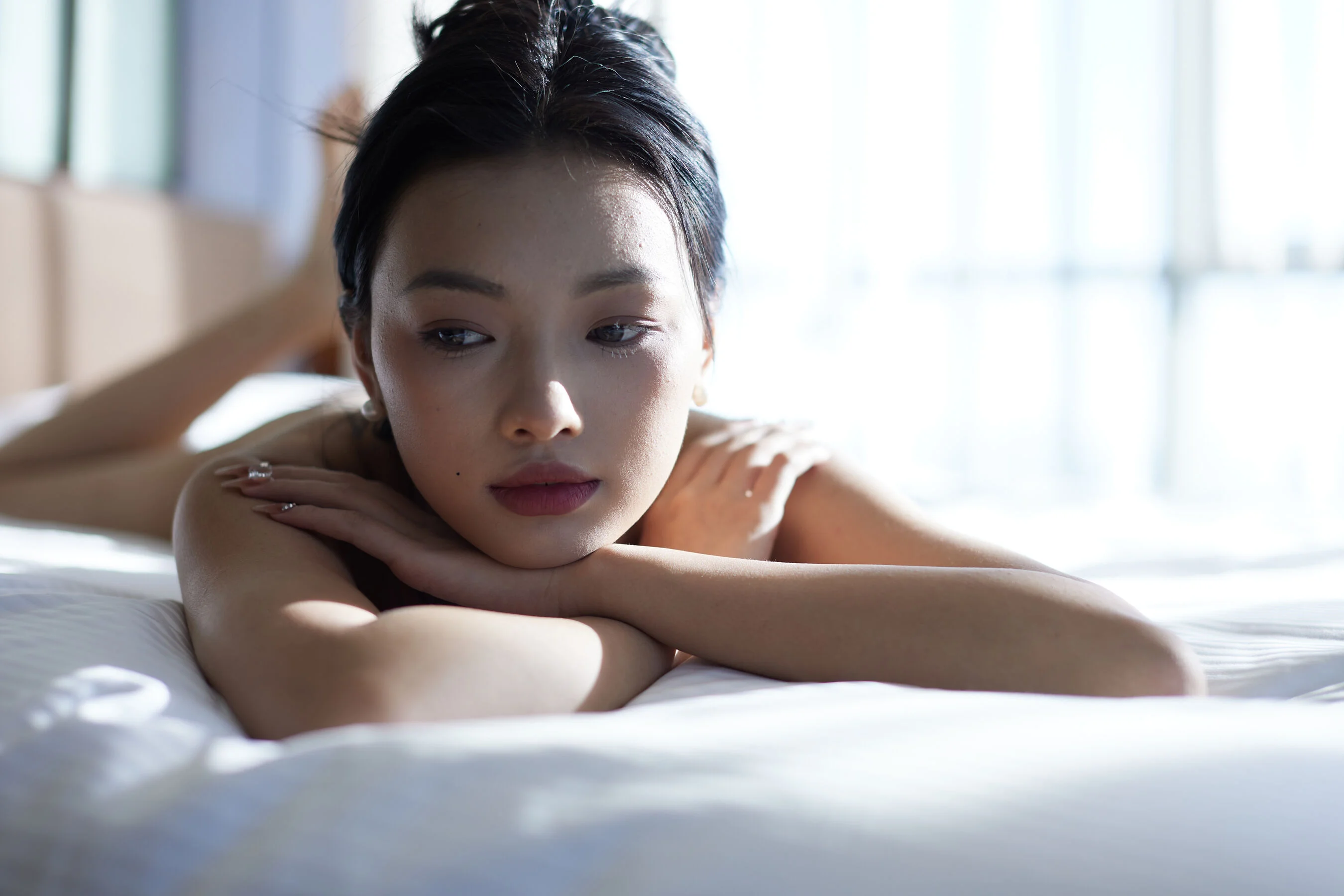 国模妮妮人体私拍套图 - Photo 590