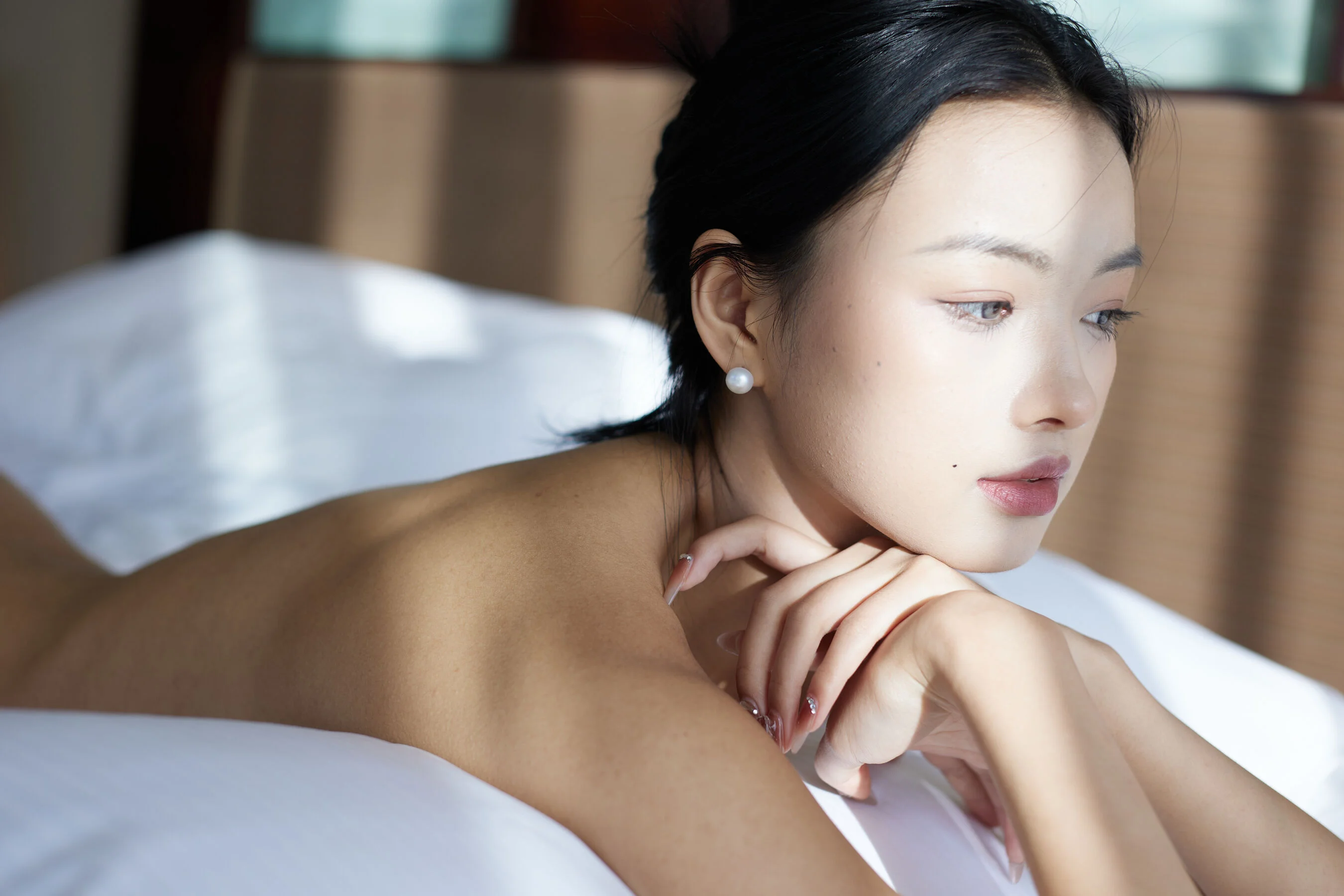 国模妮妮人体私拍套图 - Photo 682