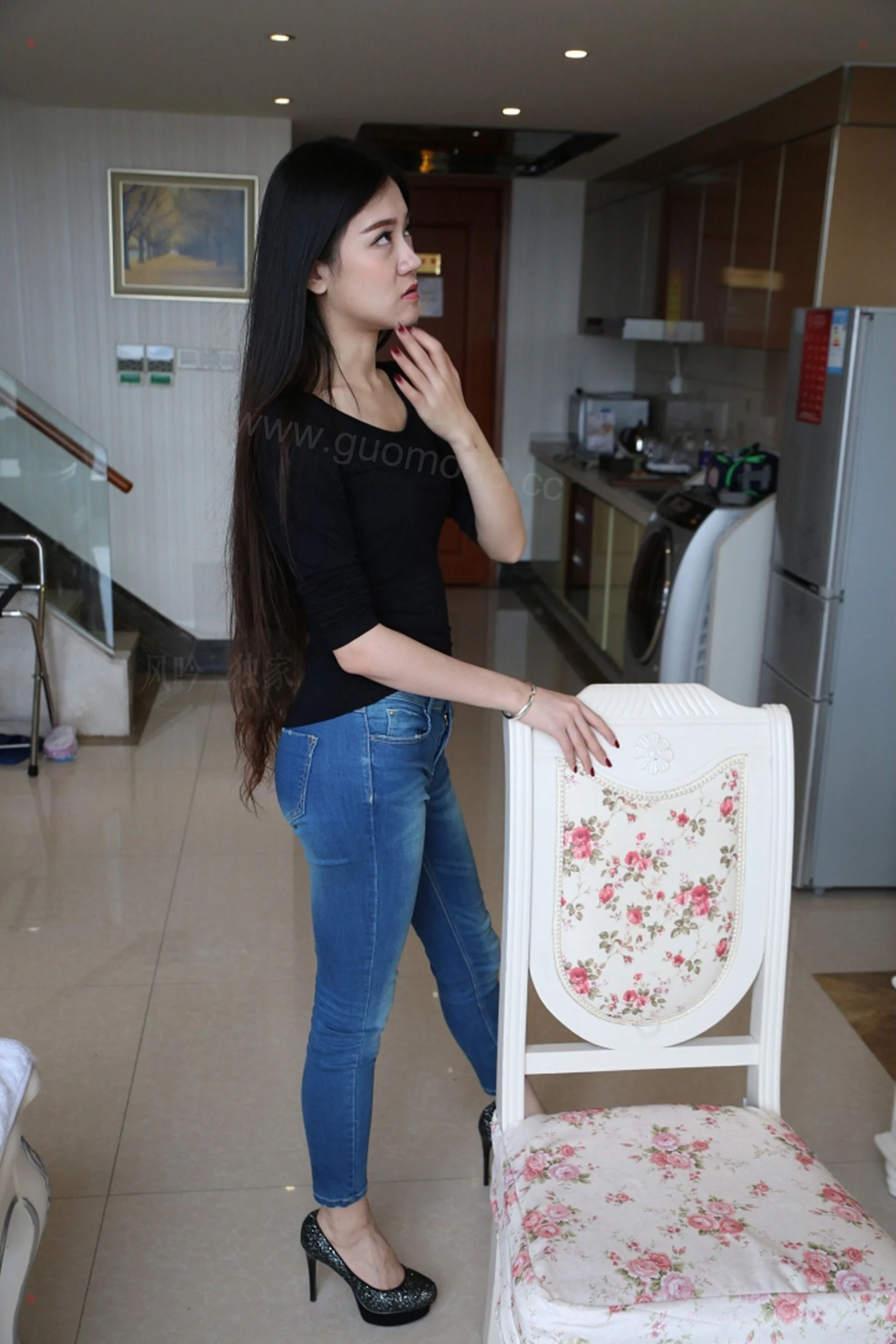 国模瑶迦大尺度人体私拍套图 - Photo 1621