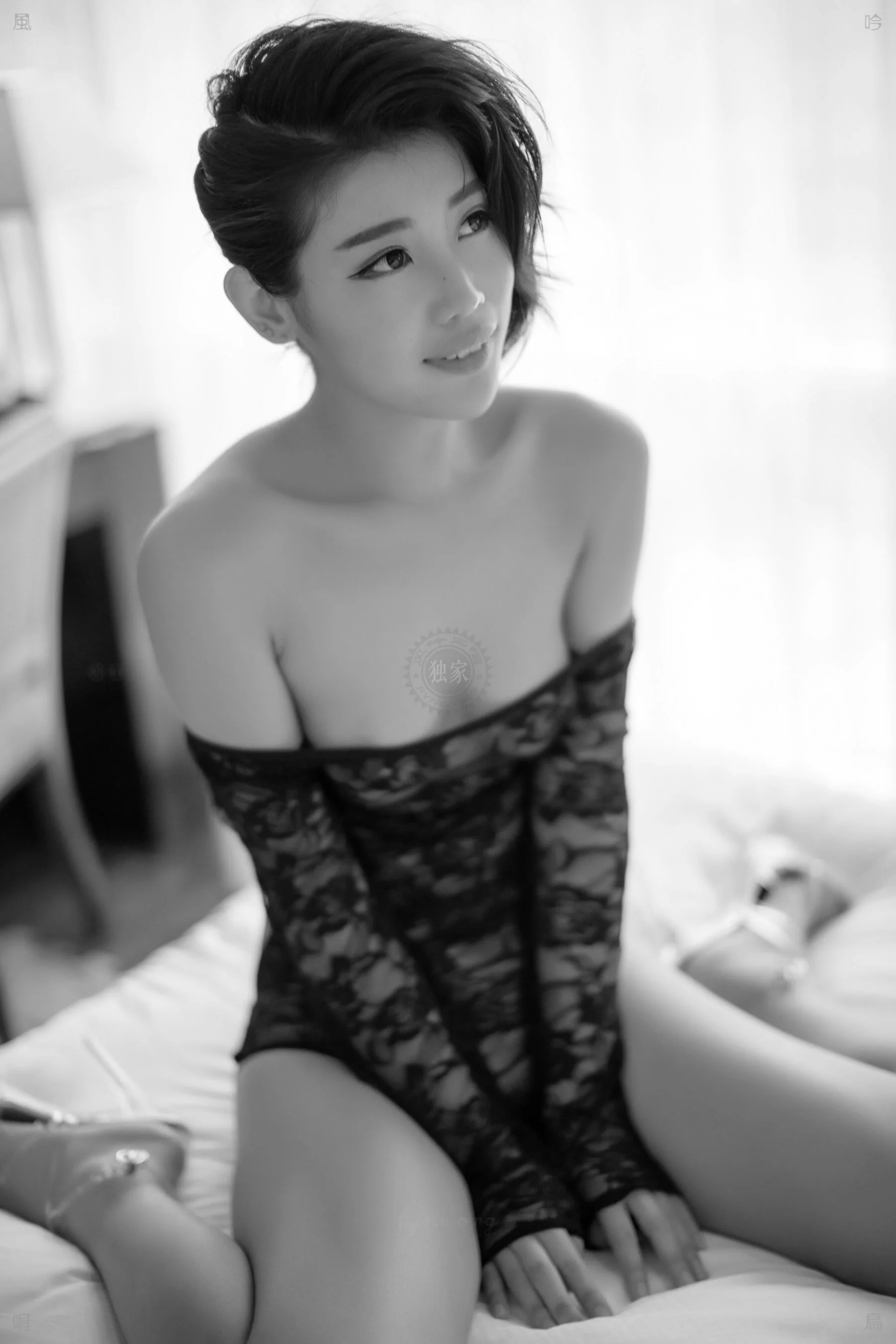 国模夏夏大尺度人体私拍套图 - Photo 80