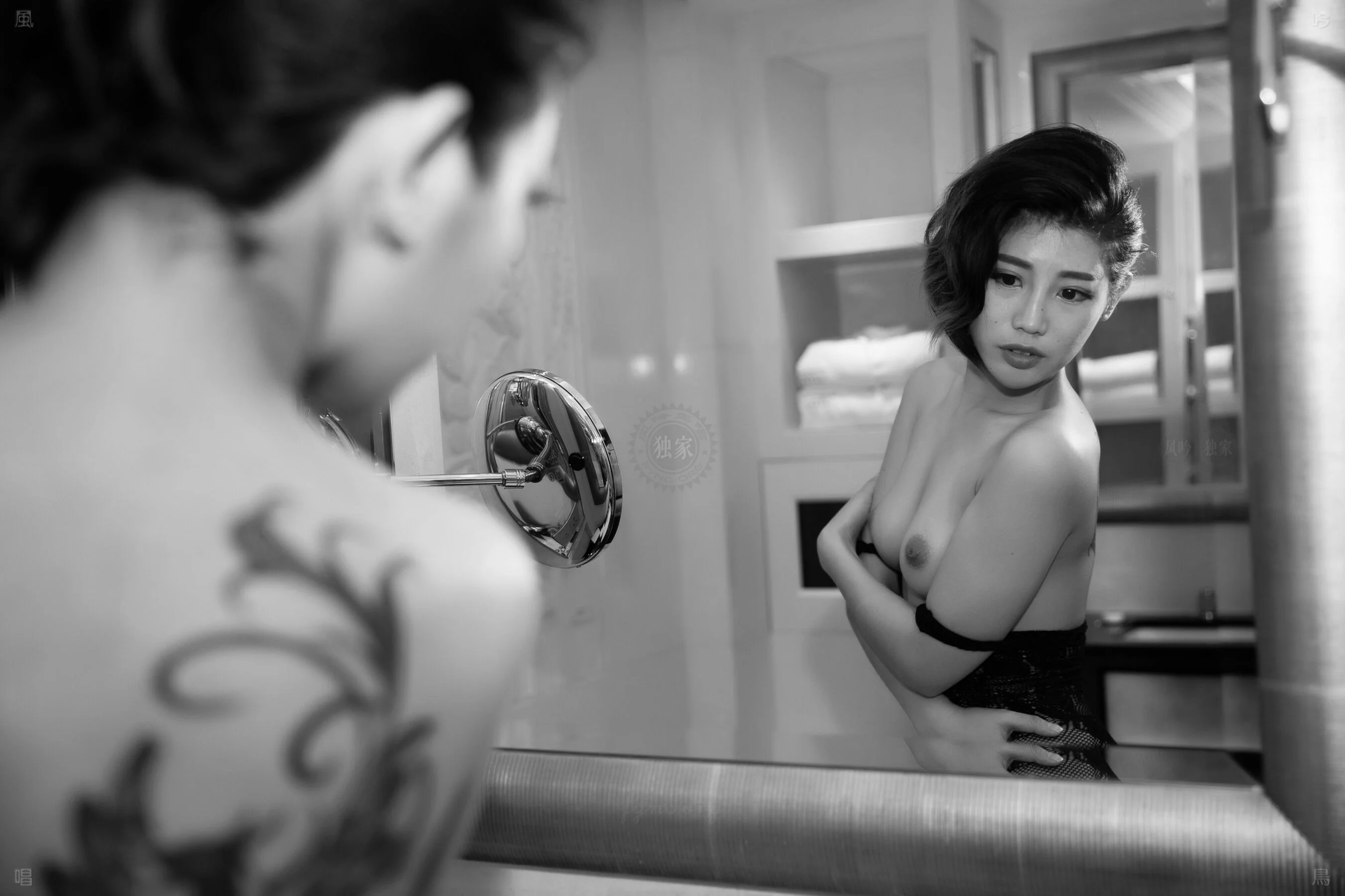 国模夏夏大尺度人体私拍套图 - Photo 181