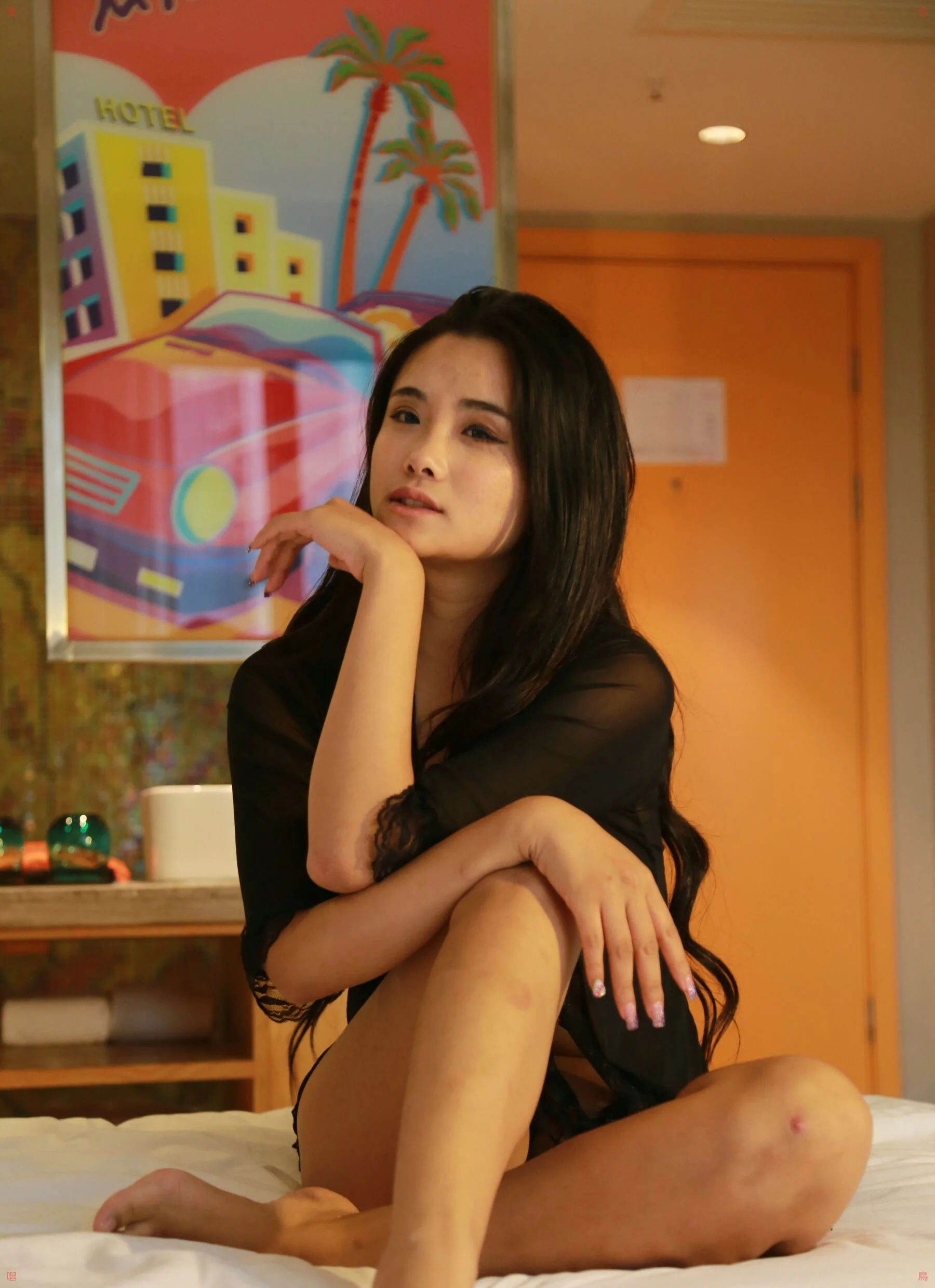 国模伽伽大尺度人体私拍套图 - Photo 456