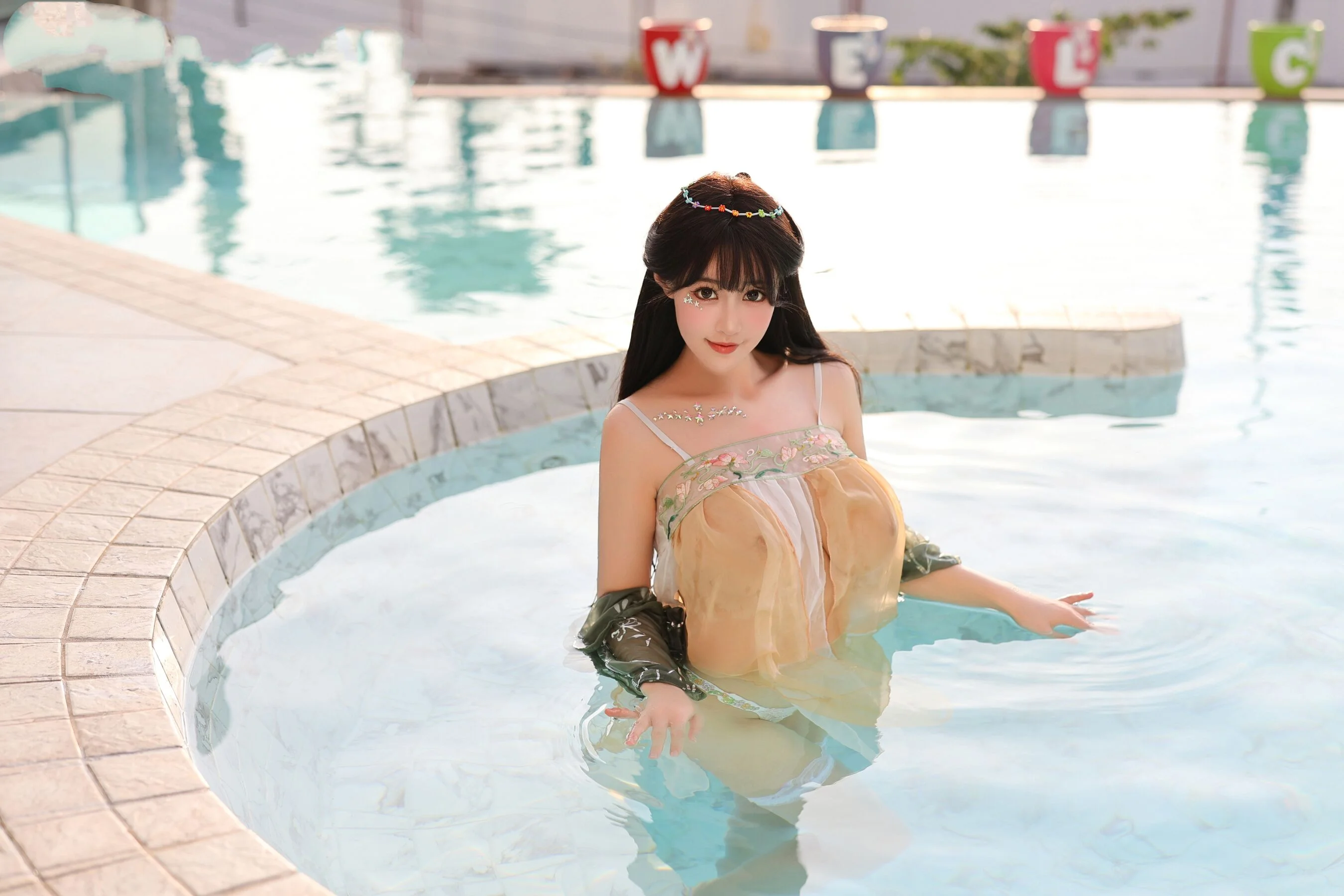 朱可儿《薄纱透视》 - Photo 31