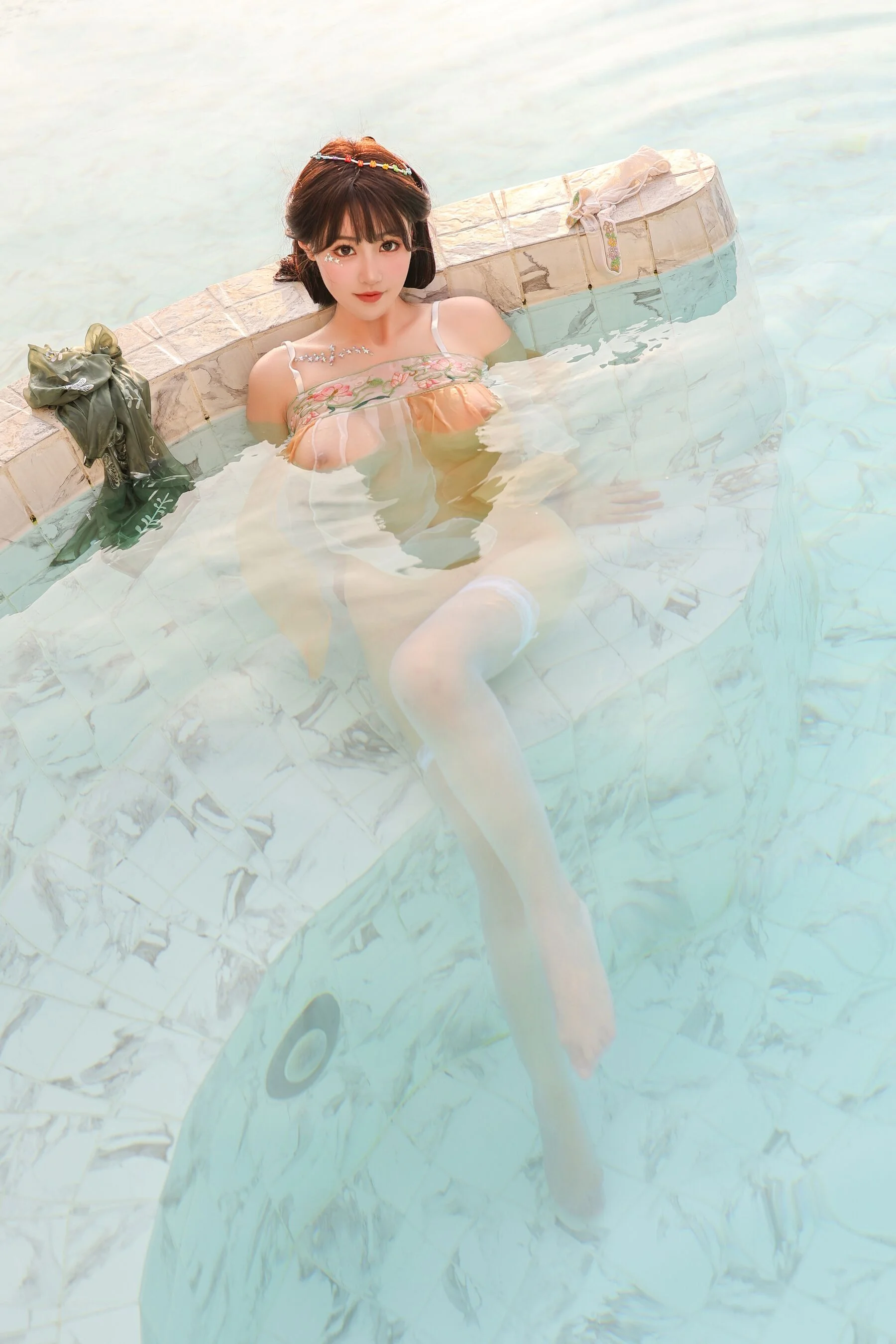 朱可儿《薄纱透视》 - Photo 69