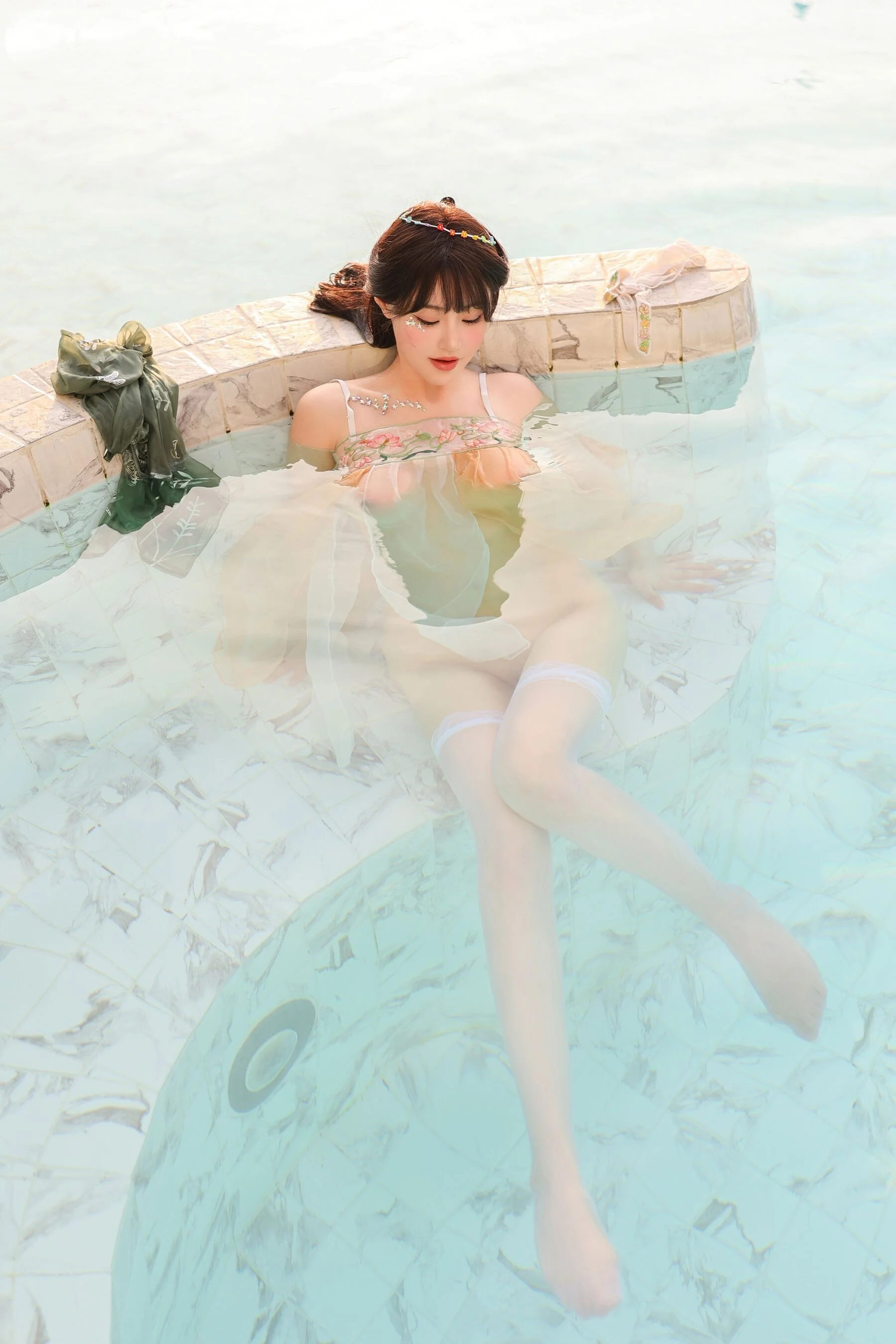 朱可儿《薄纱透视》 - Photo 71