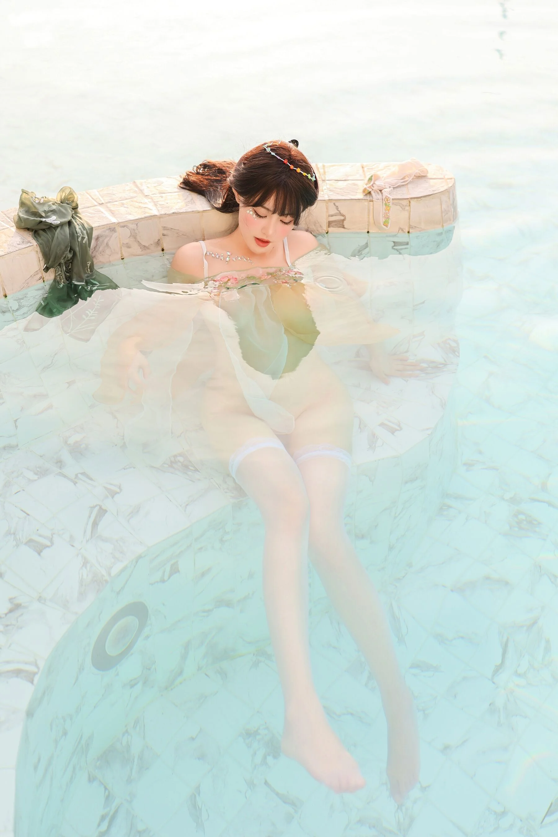 朱可儿《薄纱透视》 - Photo 72